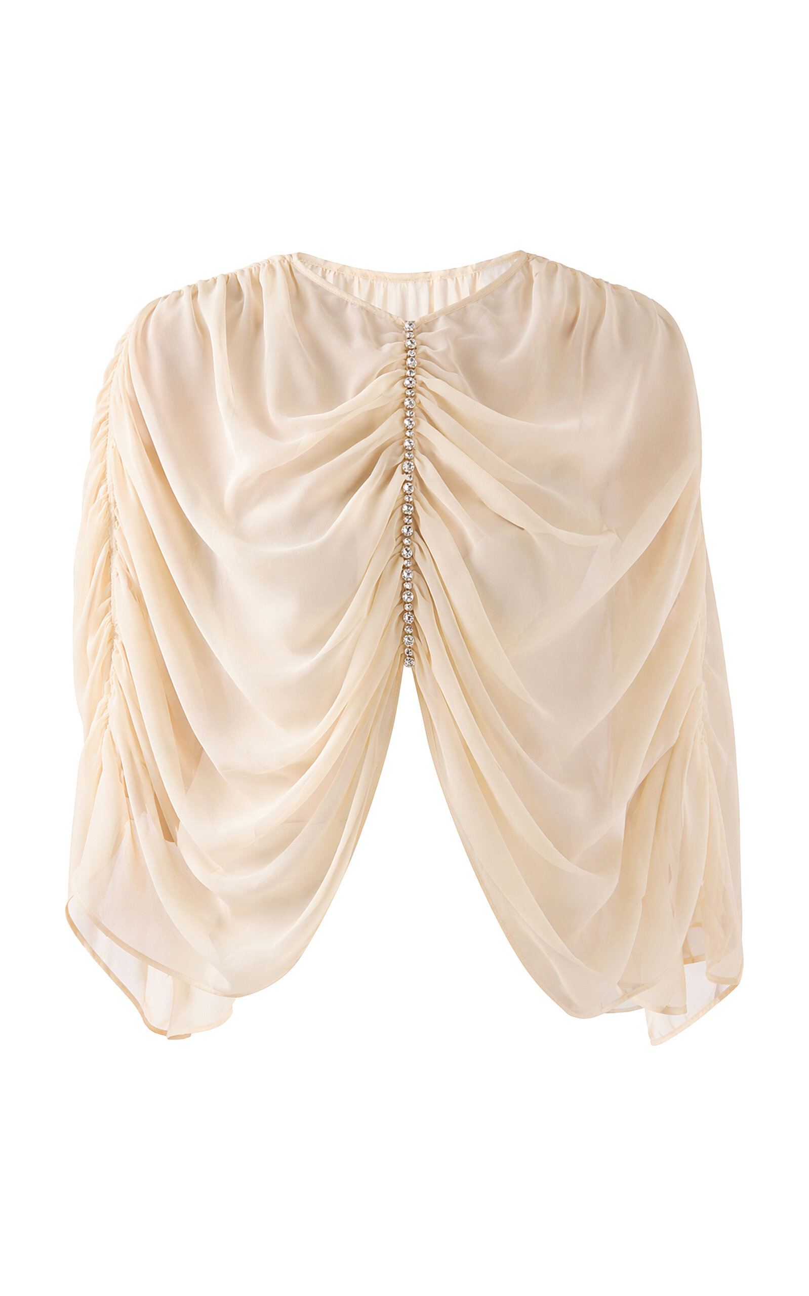 The New Arrivals Ilkyaz Ozel Nour Crystal Chiffon Cape Top | Thumbnail 9 The New Arrivals Ilkyaz Ozel Nour Crystal Chiffon Cape Top | Thumbnail 9