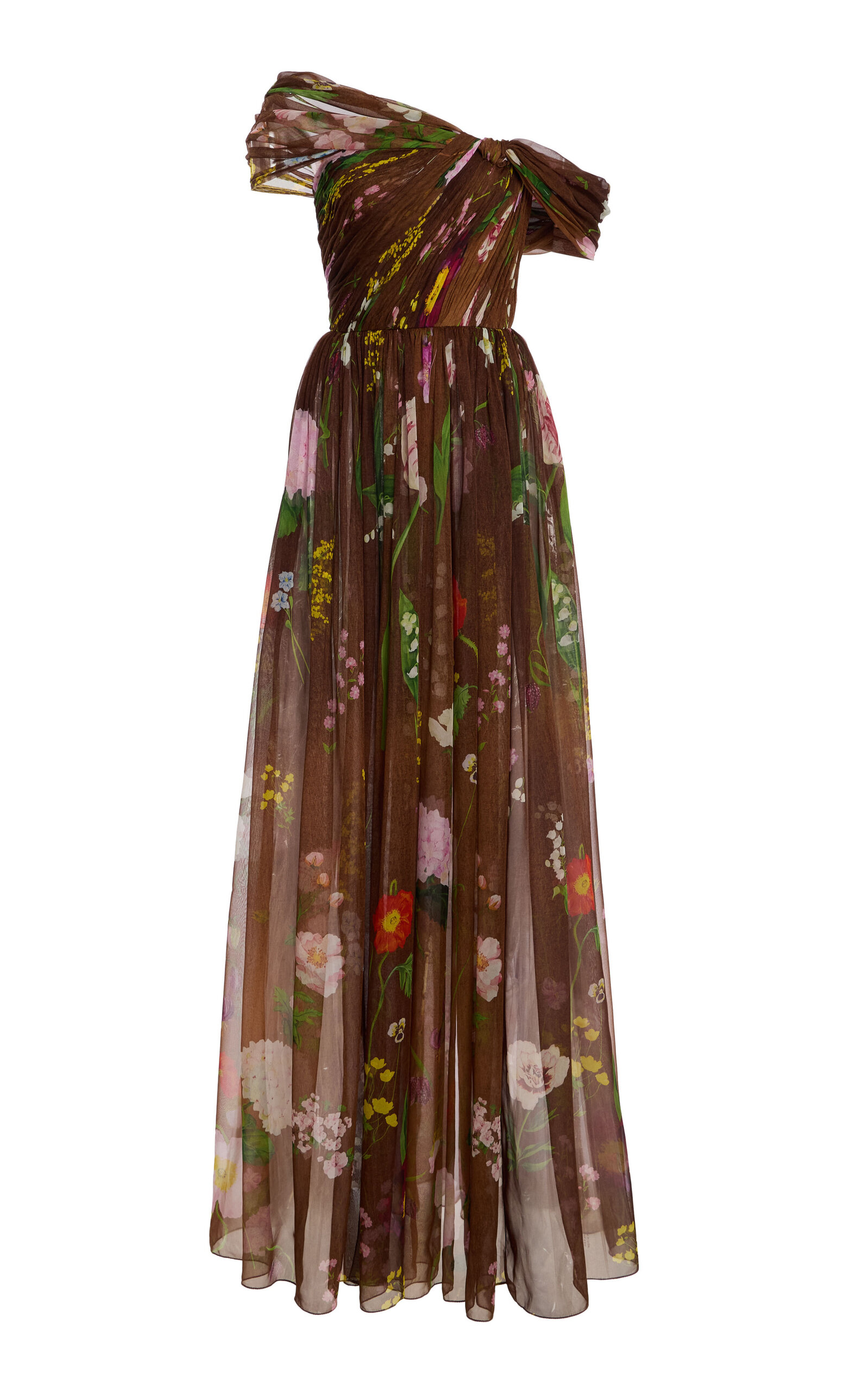 Oscar De La Renta Moda Operandi In Brown
