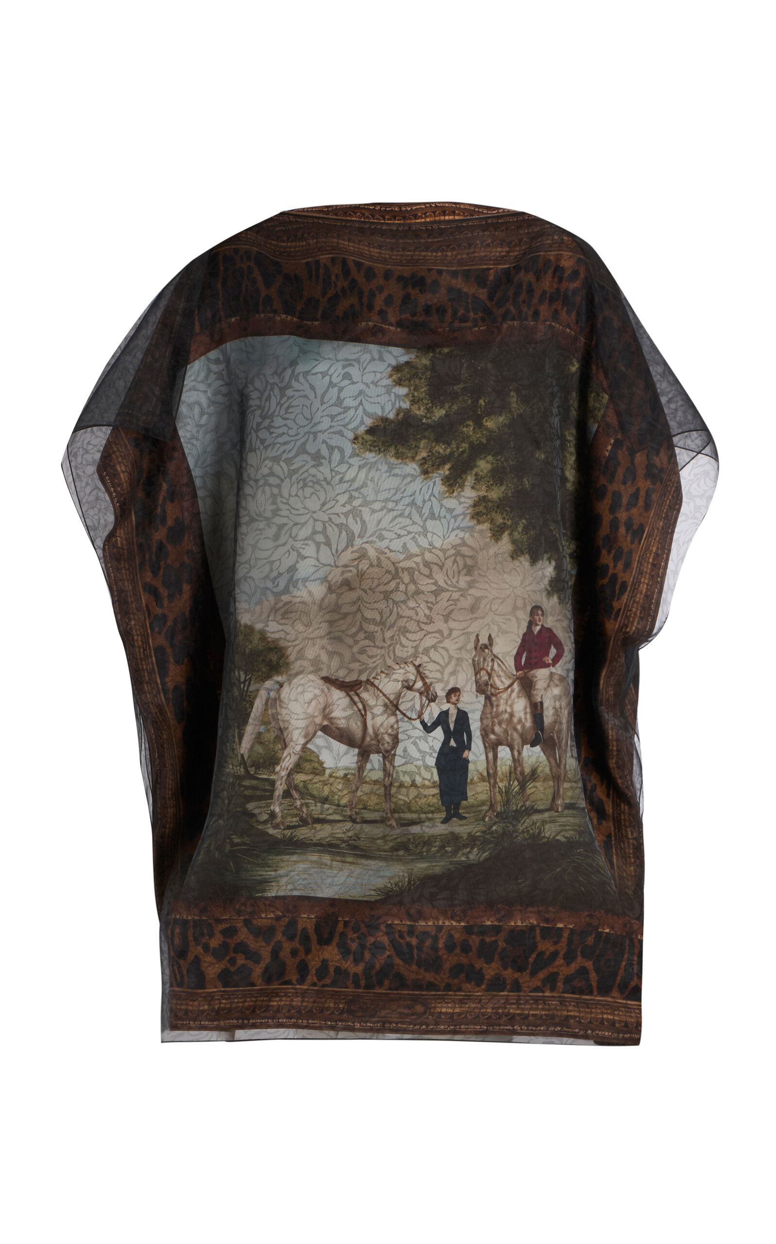 Ralph Lauren Orianne Printed Silk Twill Mini Dress - Moda Operandi