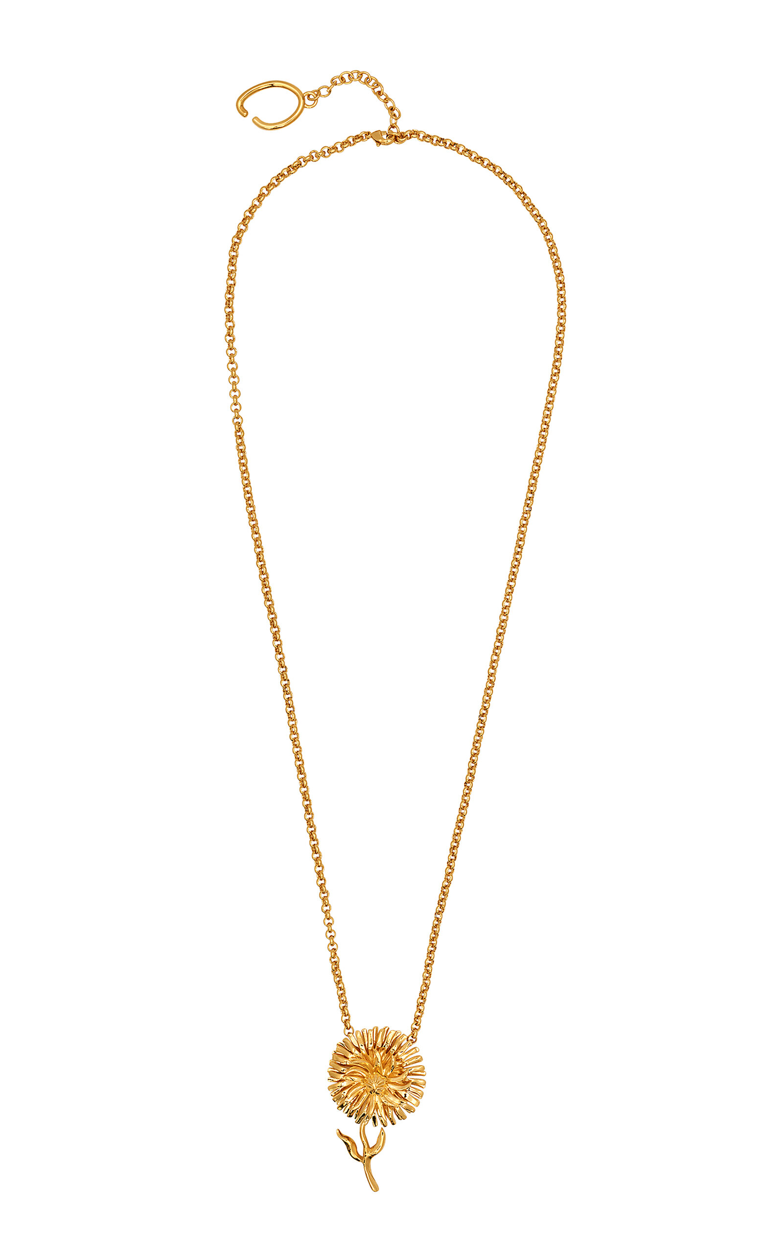 Oscar de la Renta - Golden Daisy Necklace - Gold - OS - Moda Operandi - Gifts For Her