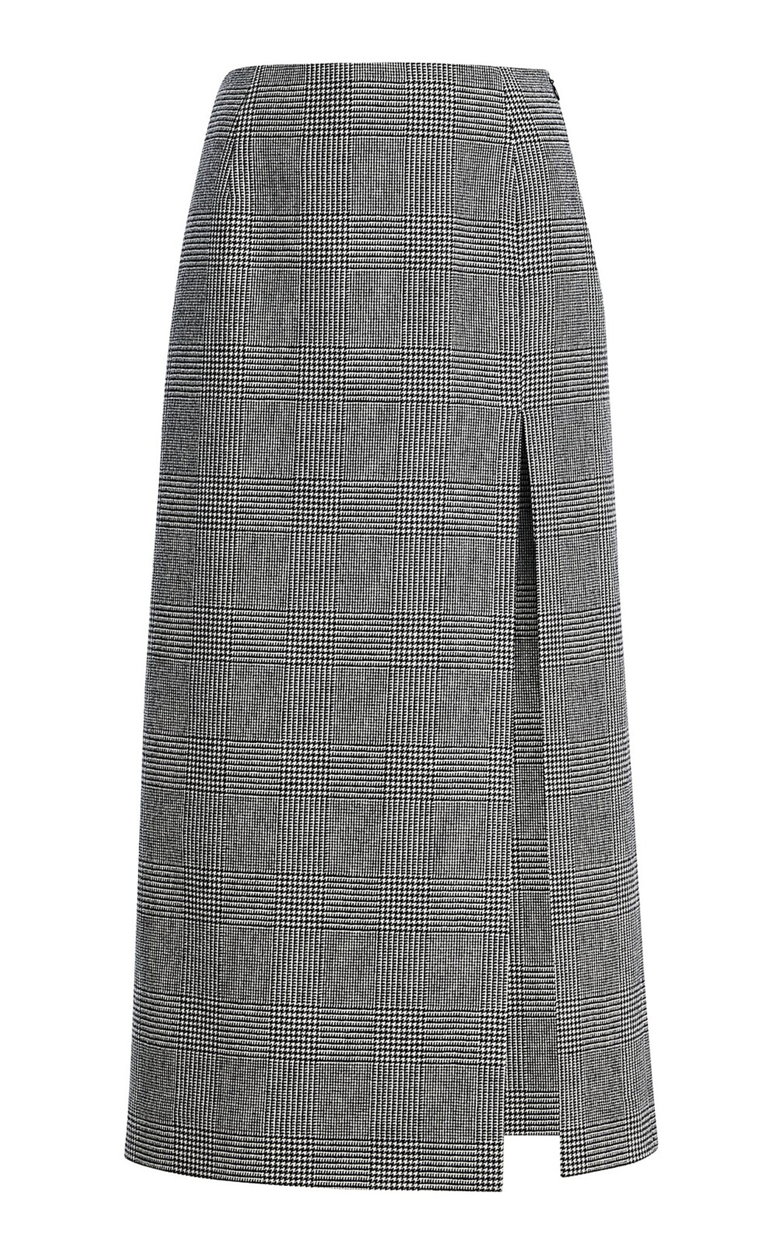 Michael Kors Collection Car Wash Wool-Cashmere Midi Skirt - Moda Operandi