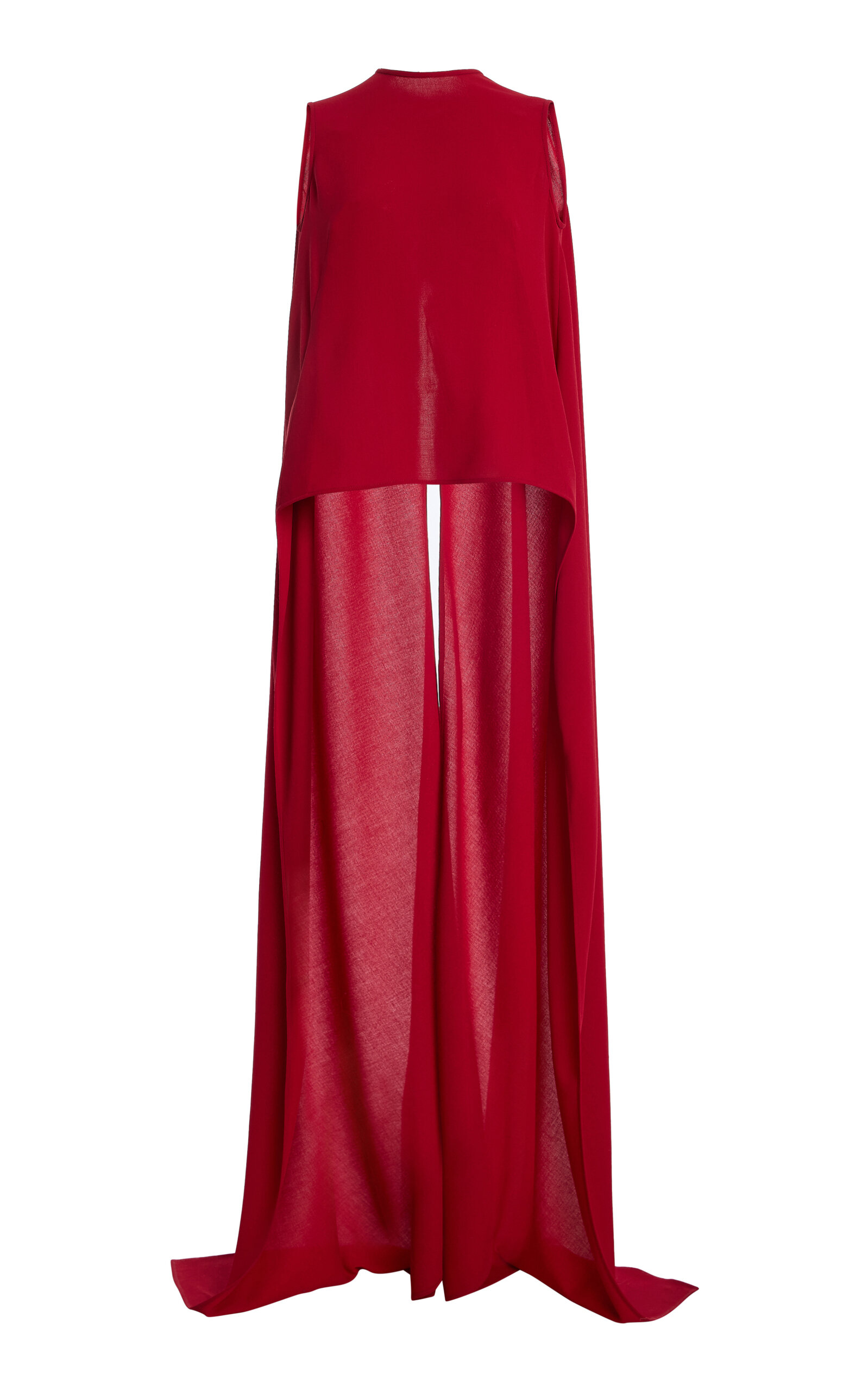 Michael Kors Collection High-Low Wool Top - Moda Operandi