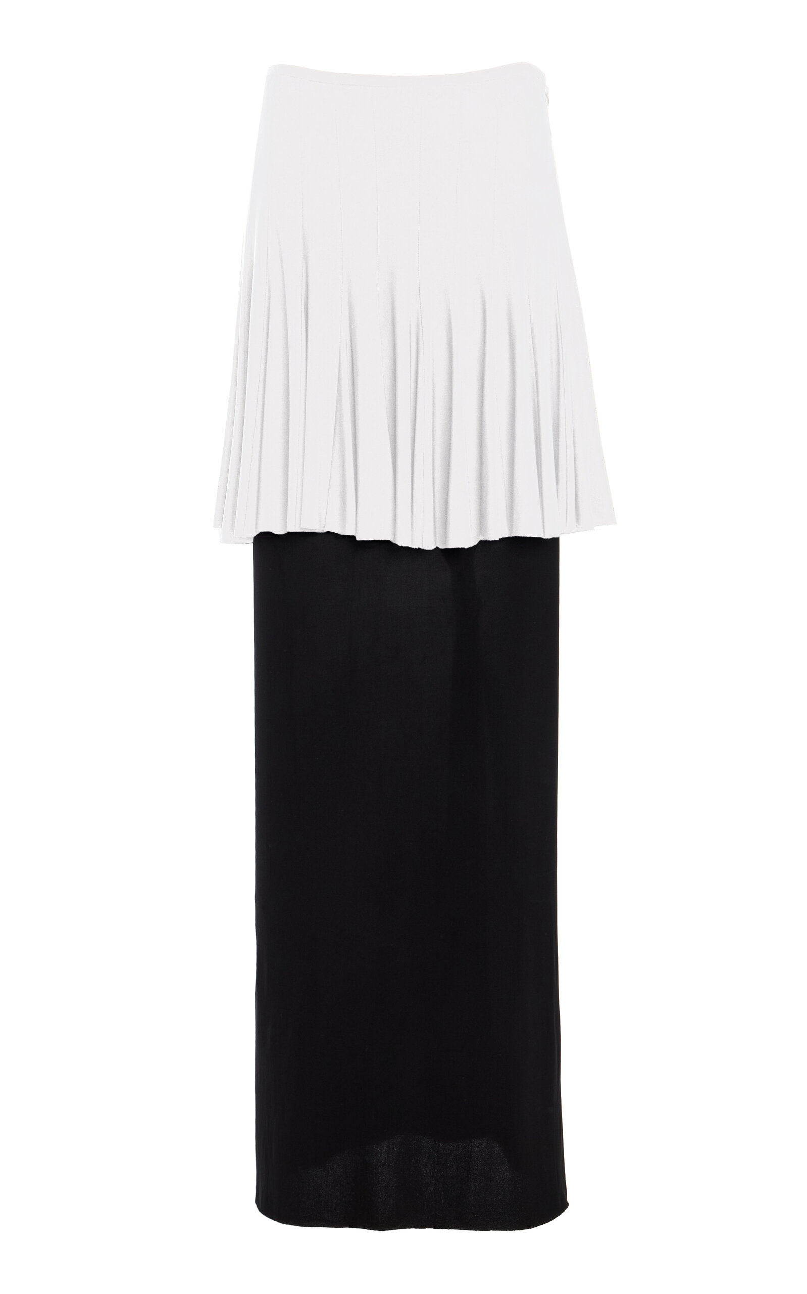 Ashlyn Exclusive Klein Layered Jersey Midi Skirt - Moda Operandi