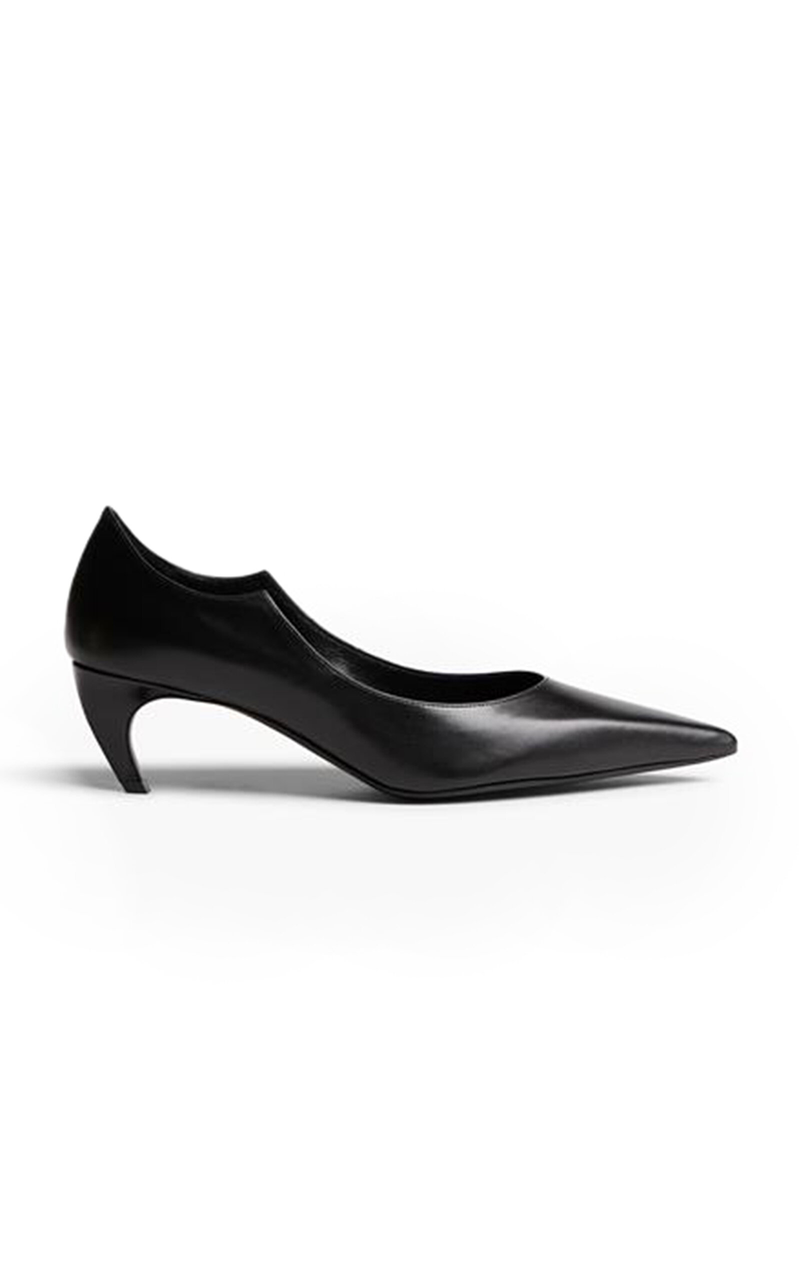 Khaite Valerie Leather Pumps - Moda Operandi