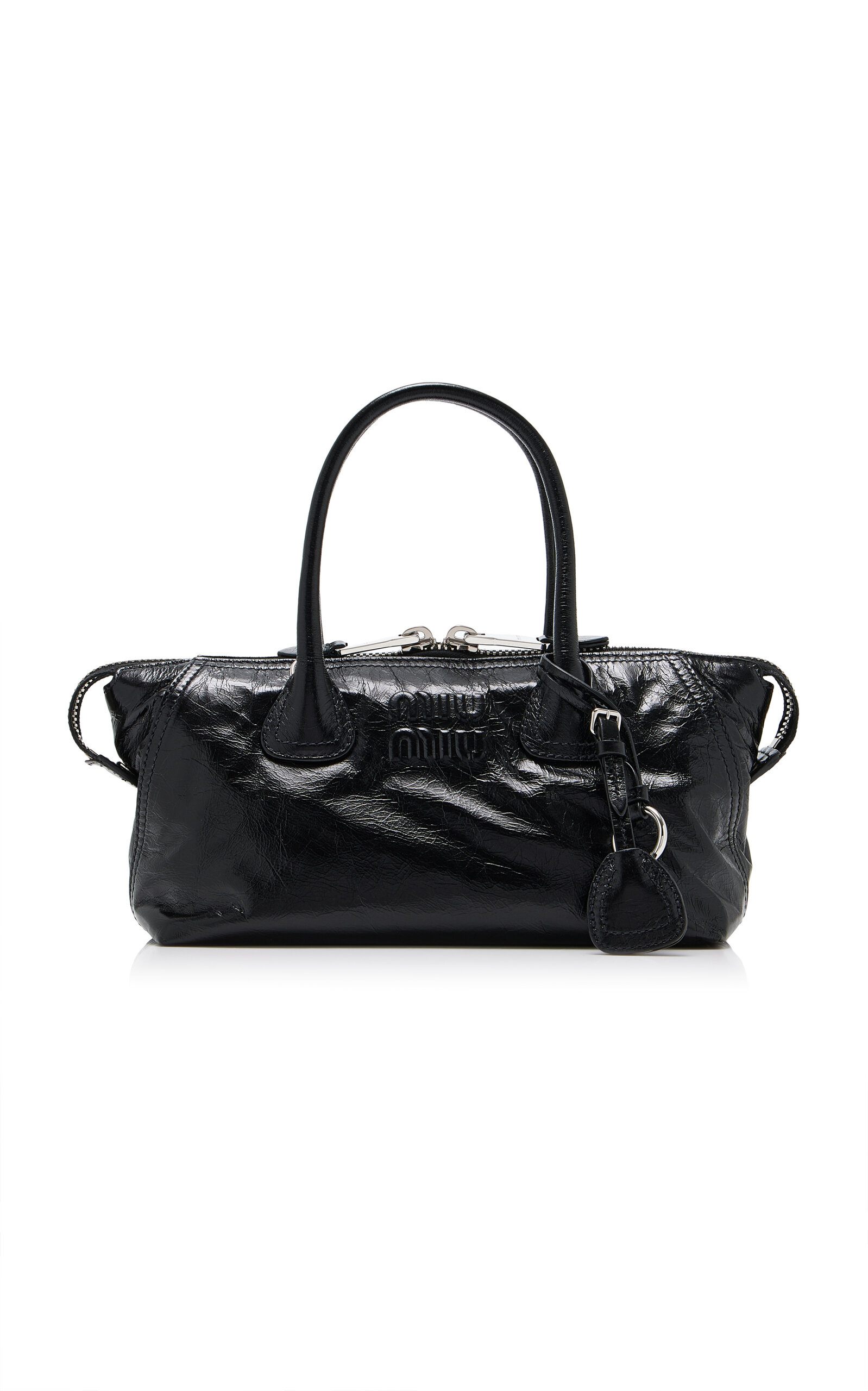 Miu Miu Leather Top Handle Bag - Moda Operandi