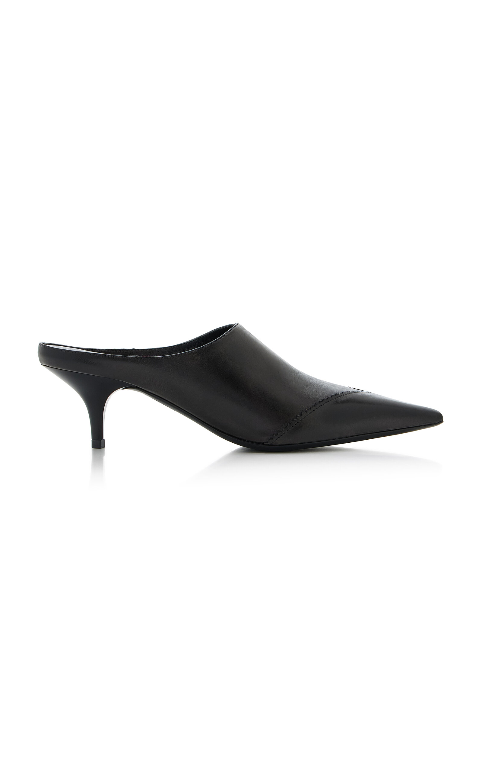 Miu Miu Leather Mules - Moda Operandi
