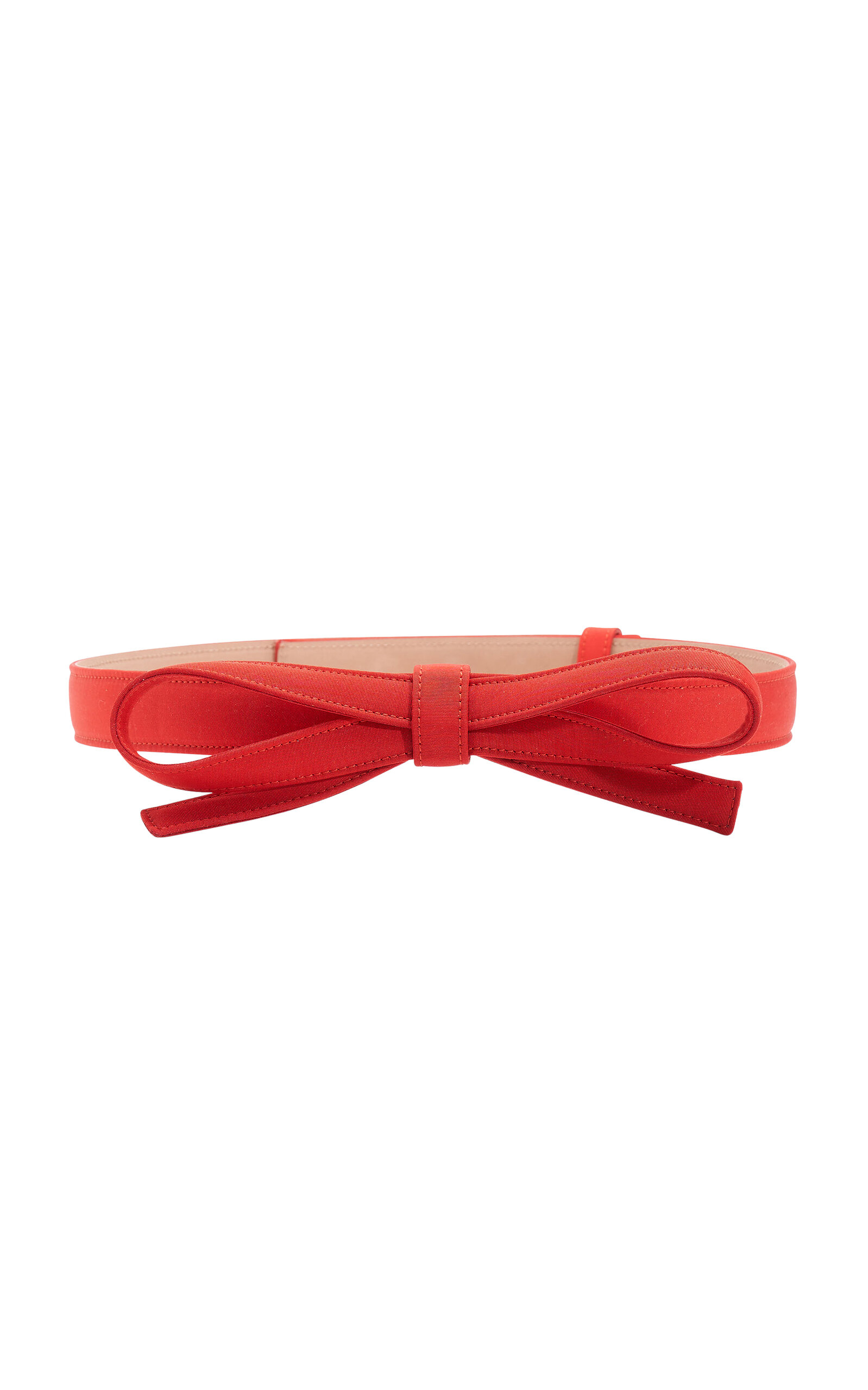 Carolina Herrera Bi-Stretch Wool Bow Belt - Moda Operandi