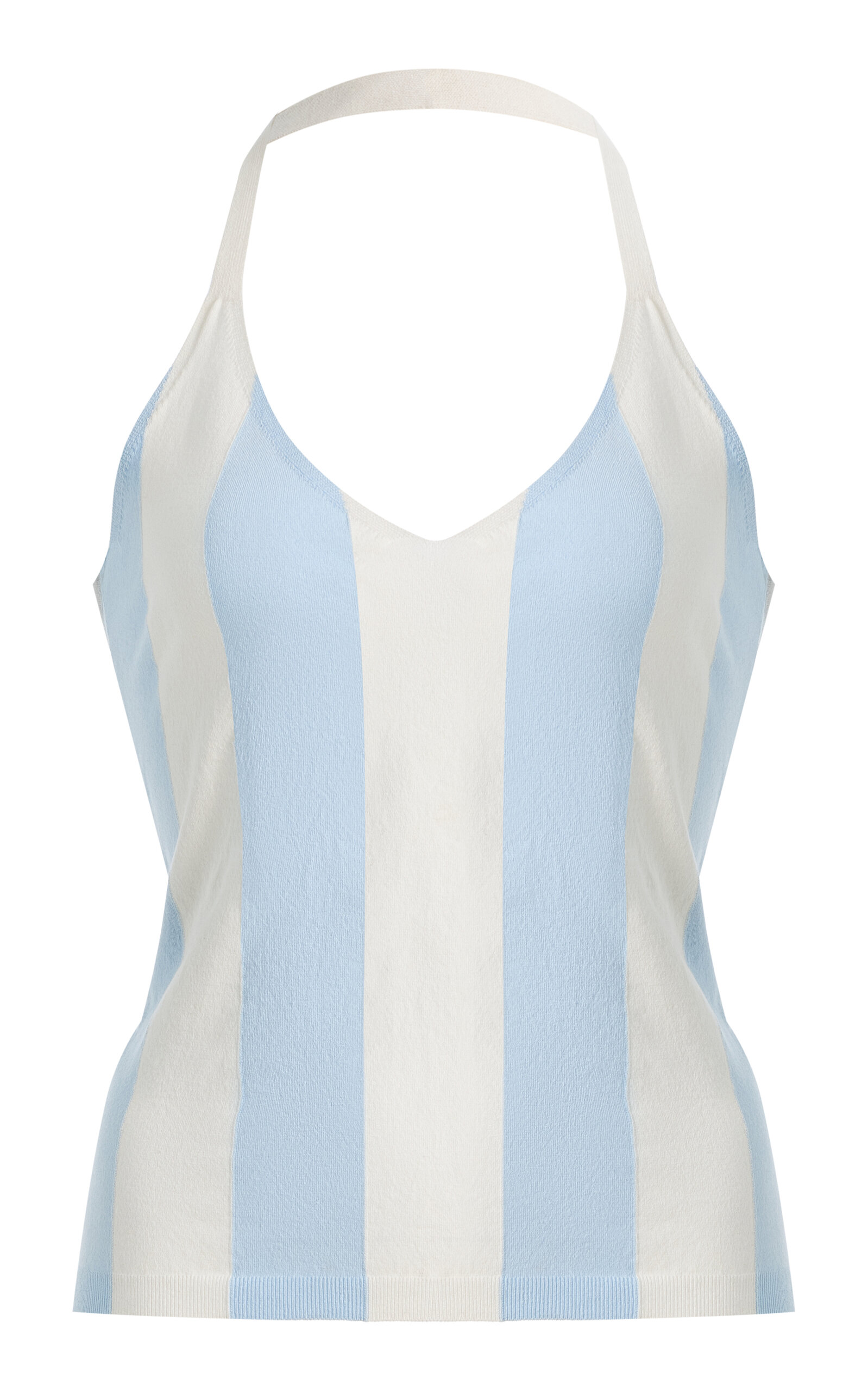 High Sport Exclusive Maira Striped Halter Top