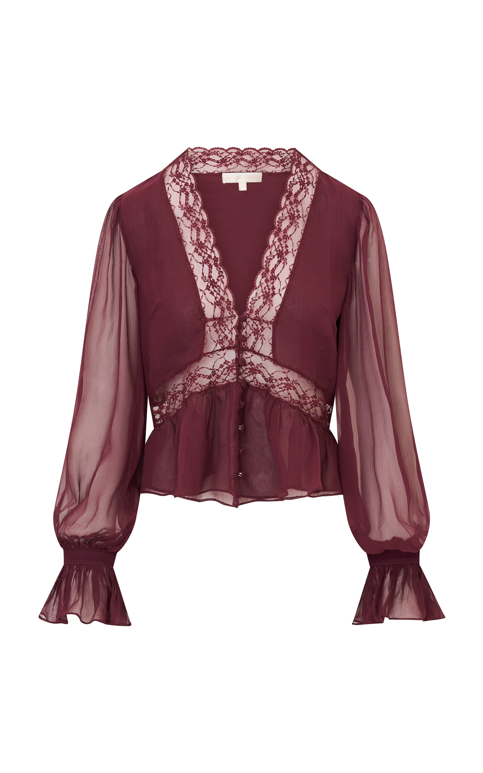 Loveshackfancy Moda Operandi In Burgundy