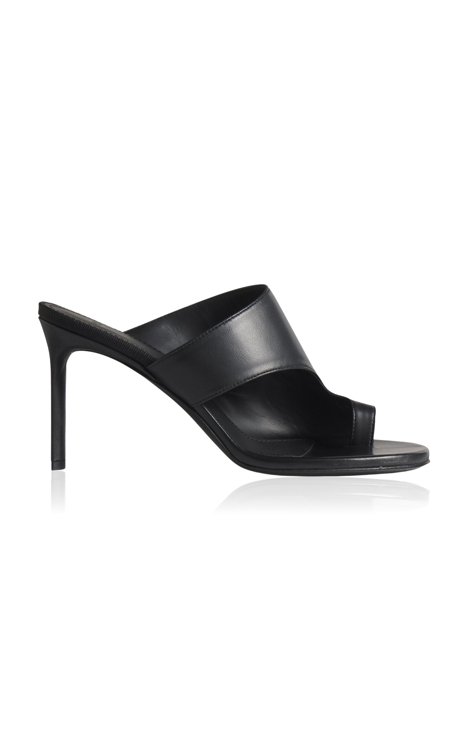 Co Split Toe Leather Sandal Heels - Moda Operandi