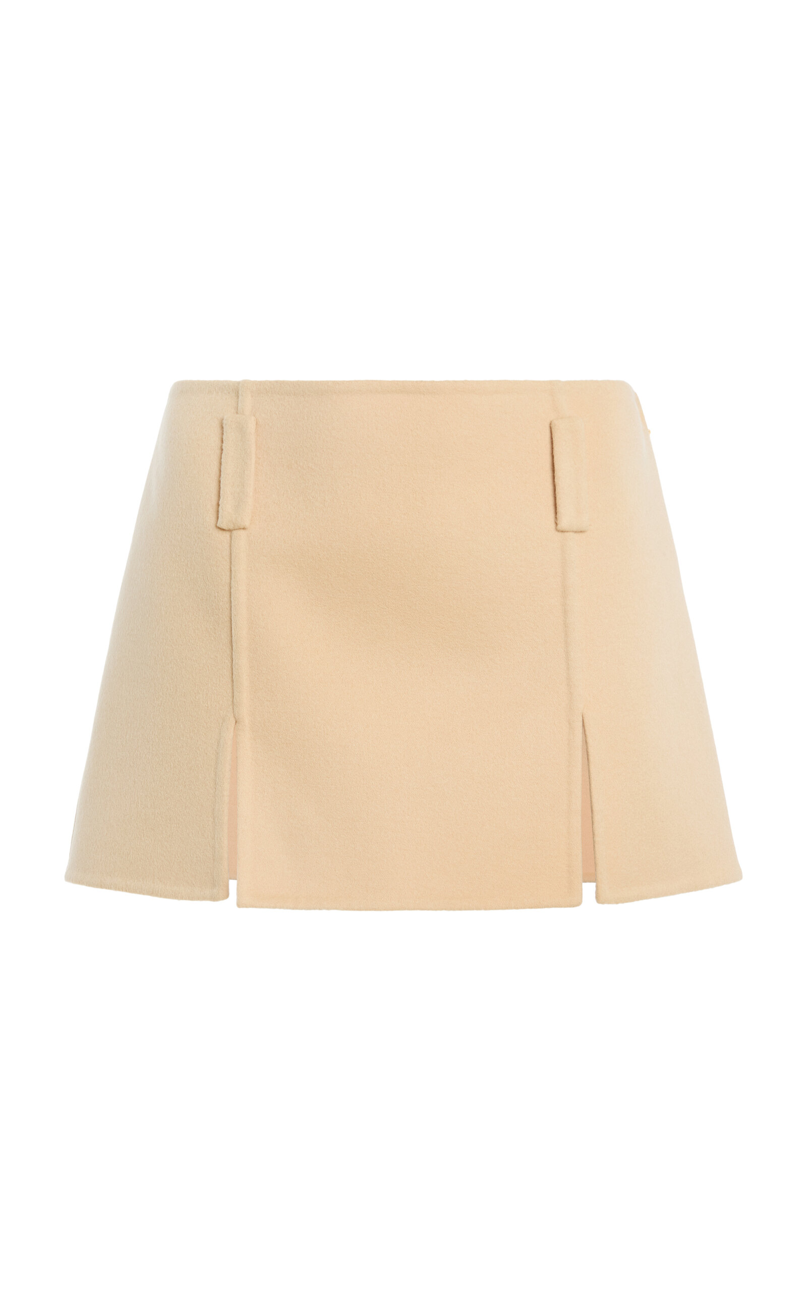 Miu Miu Cashmere-Wool Mini Skirt - Moda Operandi