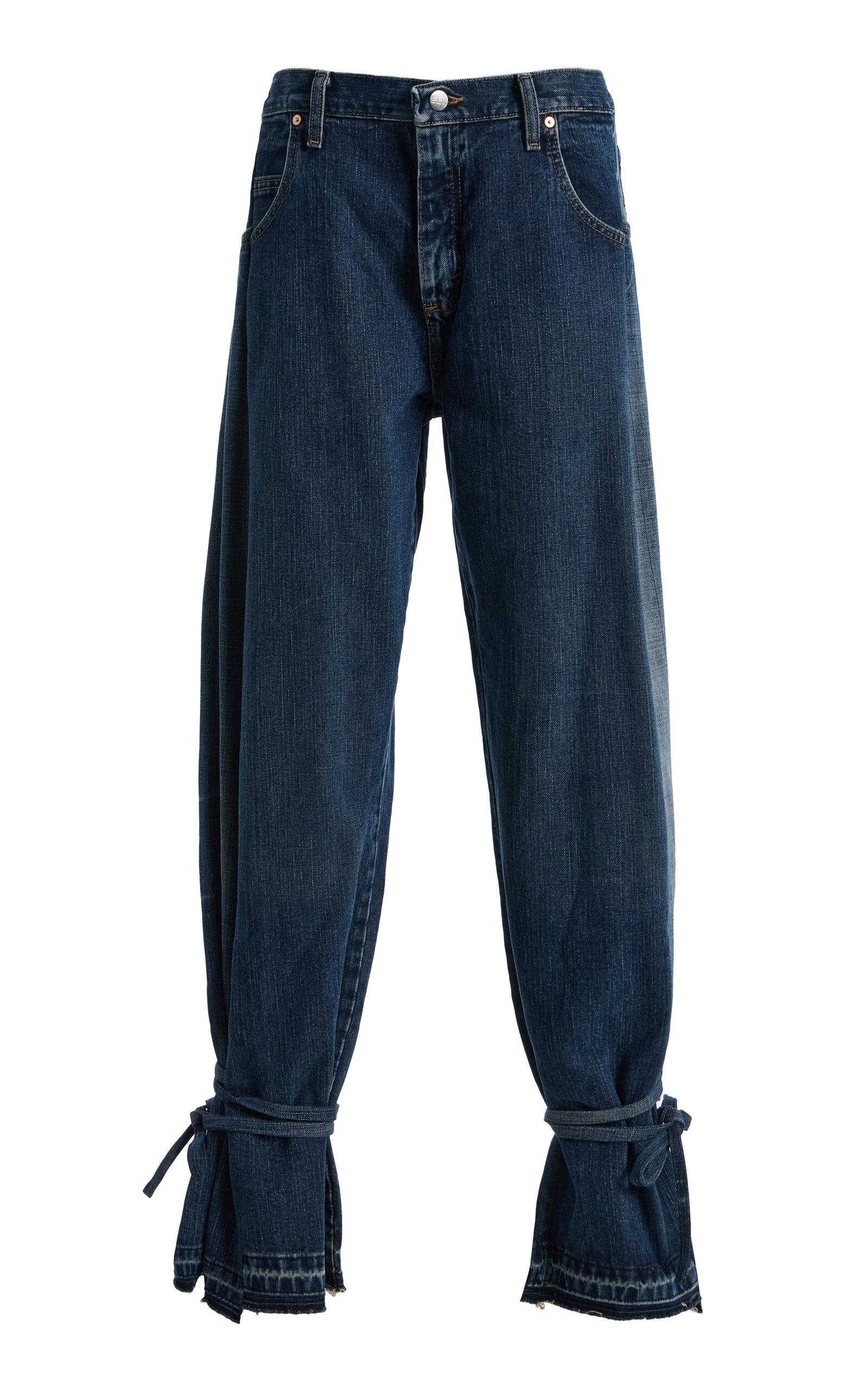 E.L.V. Denim Ridley Low-Rise Wide-Leg Jeans - Moda Operandi