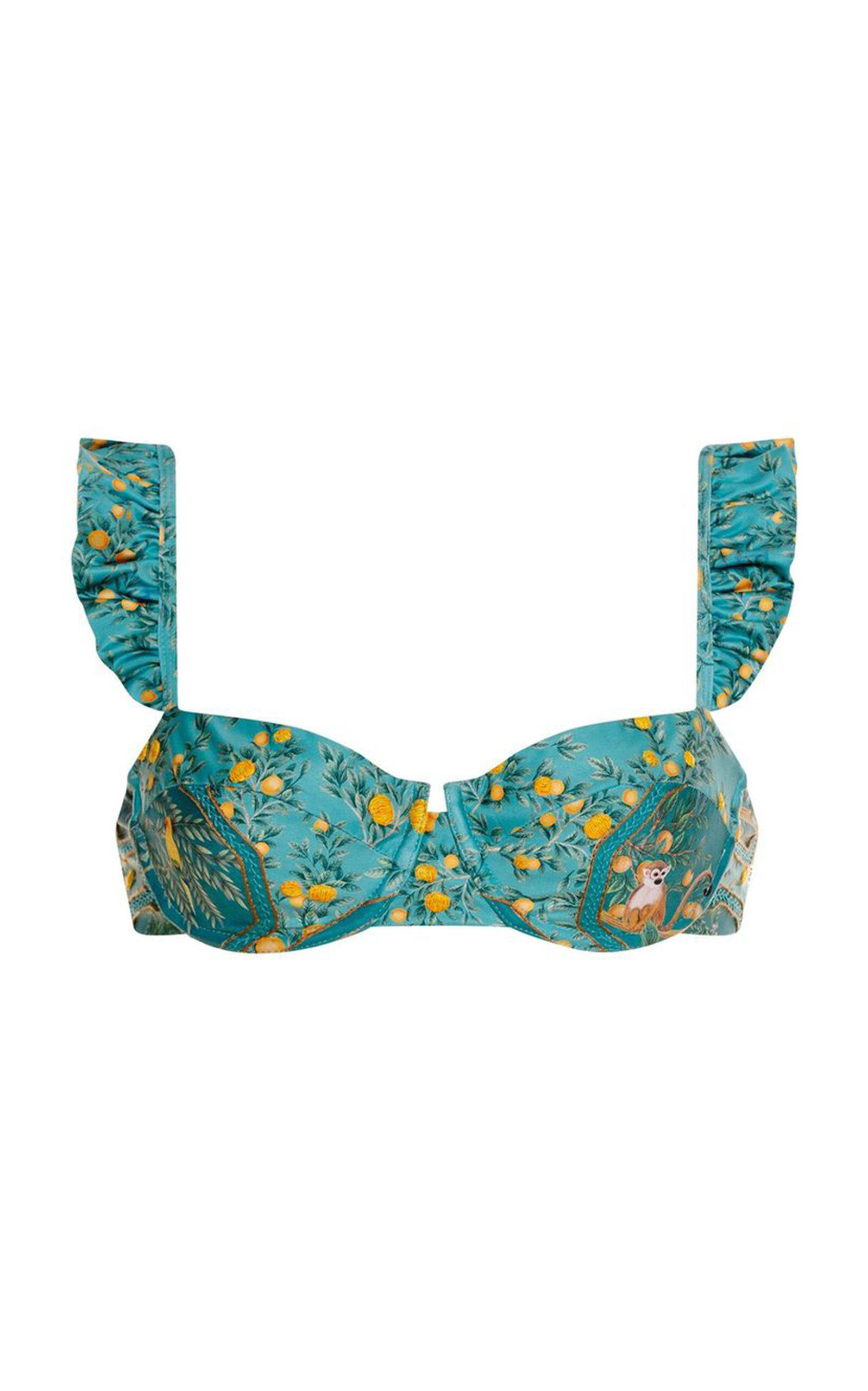 Agua by Agua Bendita Kiwi by The Colony Bikini Top - Moda Operandi