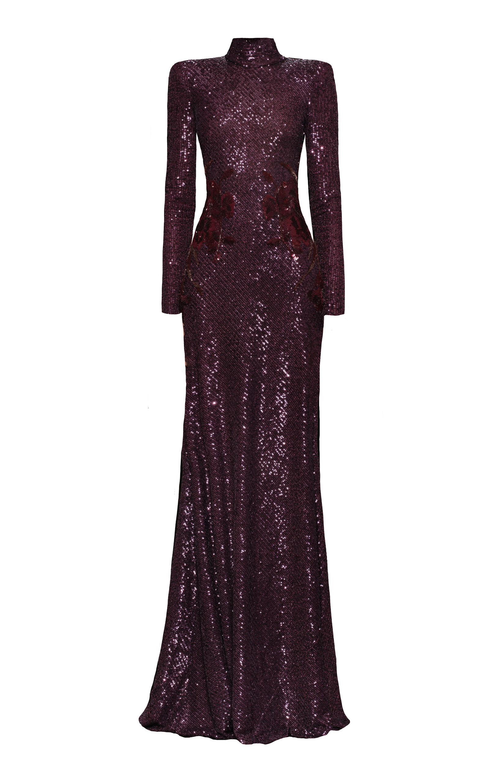 Naeem Khan Moda Operandi In Burgundy