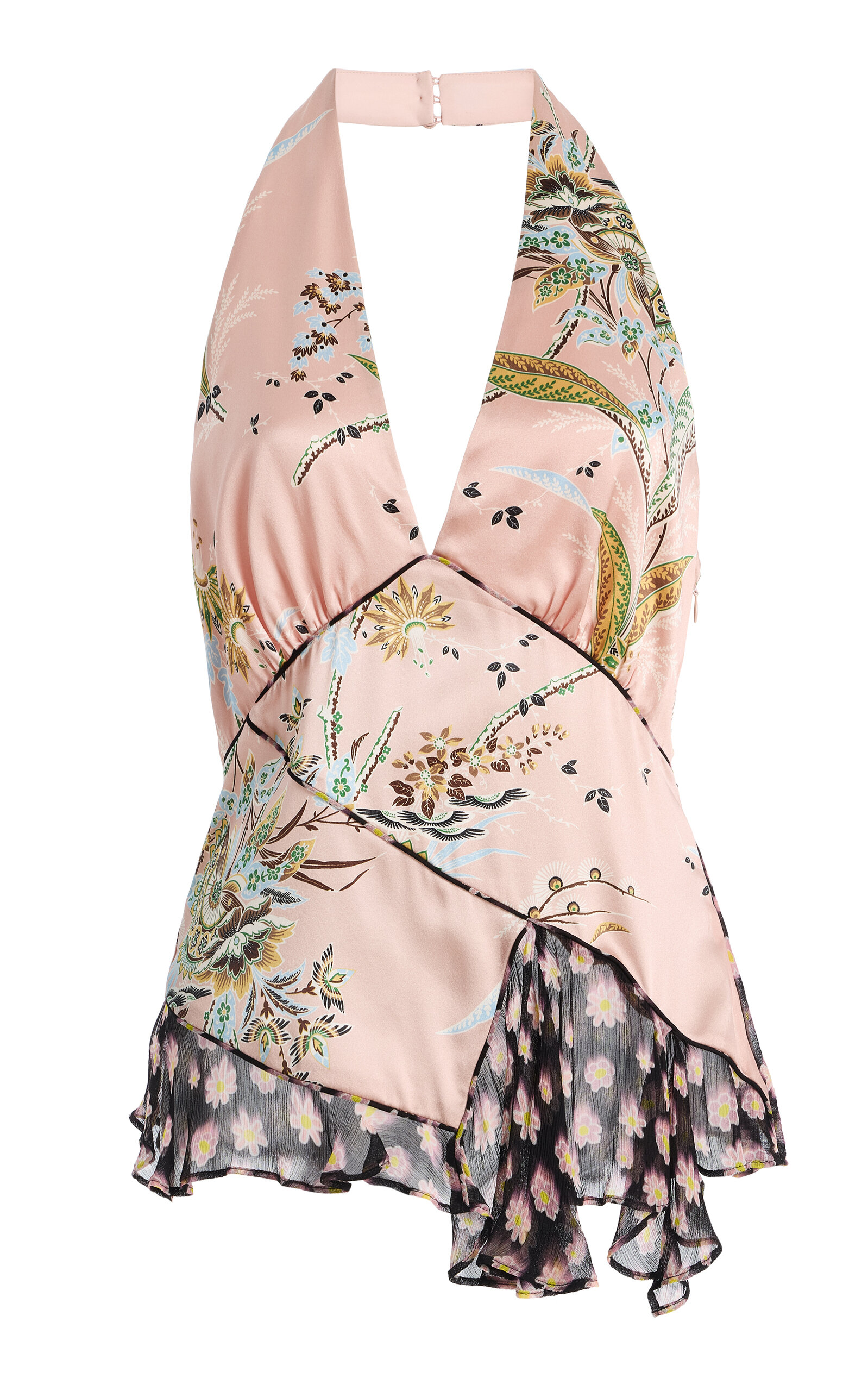STAUD Maeva Draped Satin Top | Thumbnail 1 STAUD Maeva Draped Satin Top | Thumbnail 1