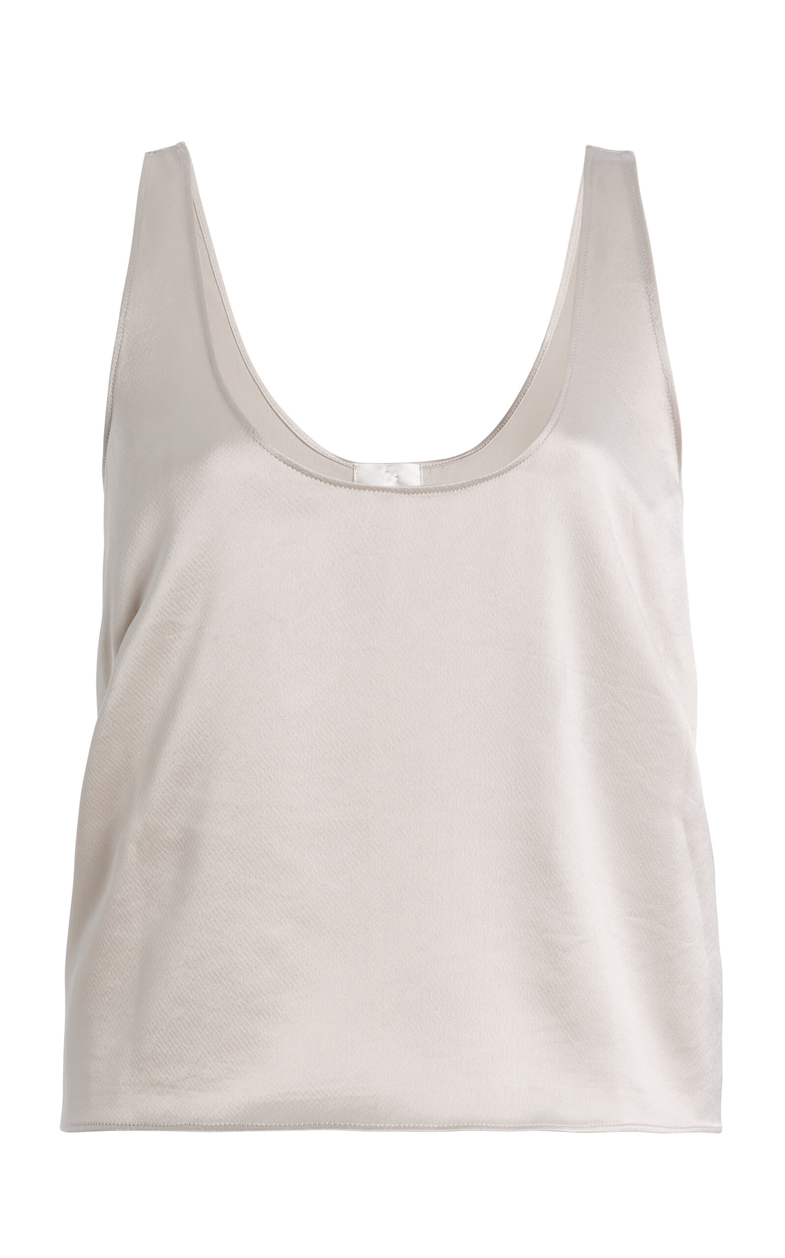 Leset Barb Satin Tank Top - Moda Operandi