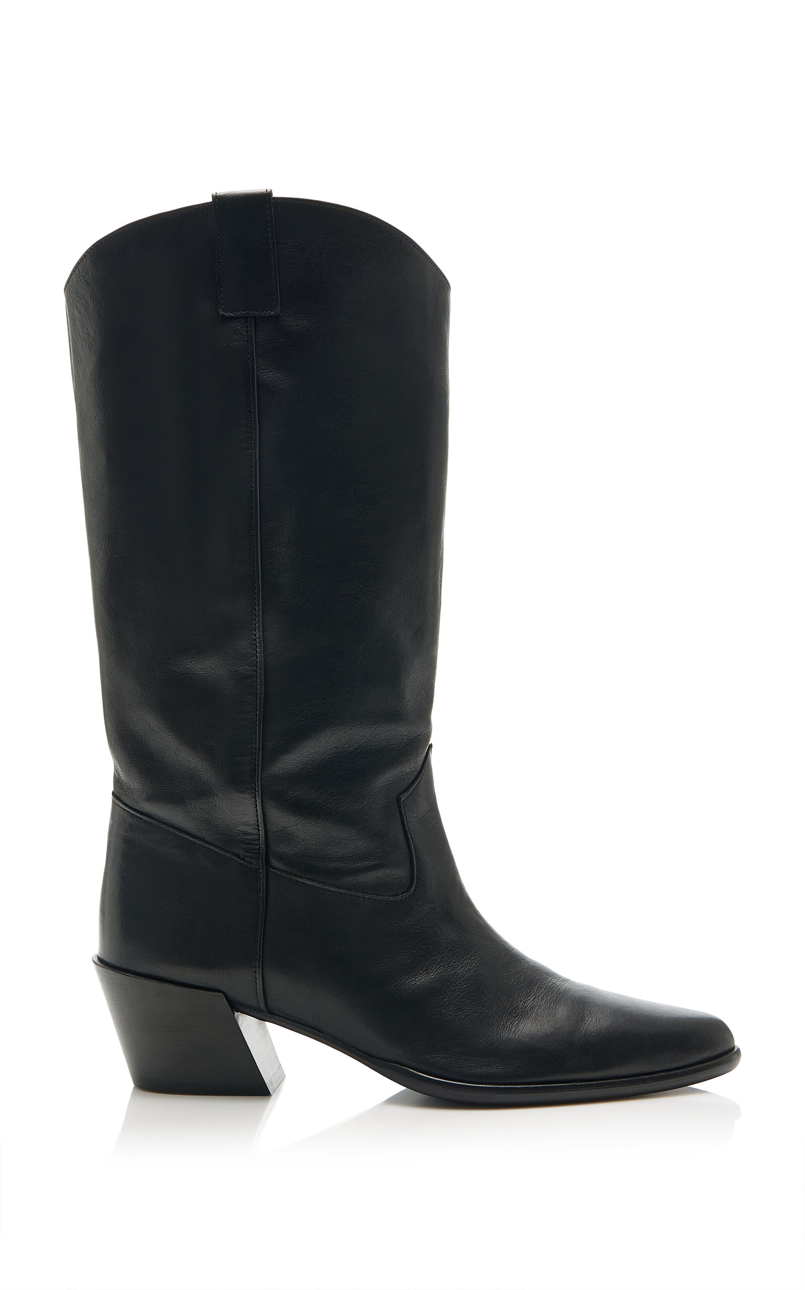 STAUD Monty Leather Boots - Moda Operandi