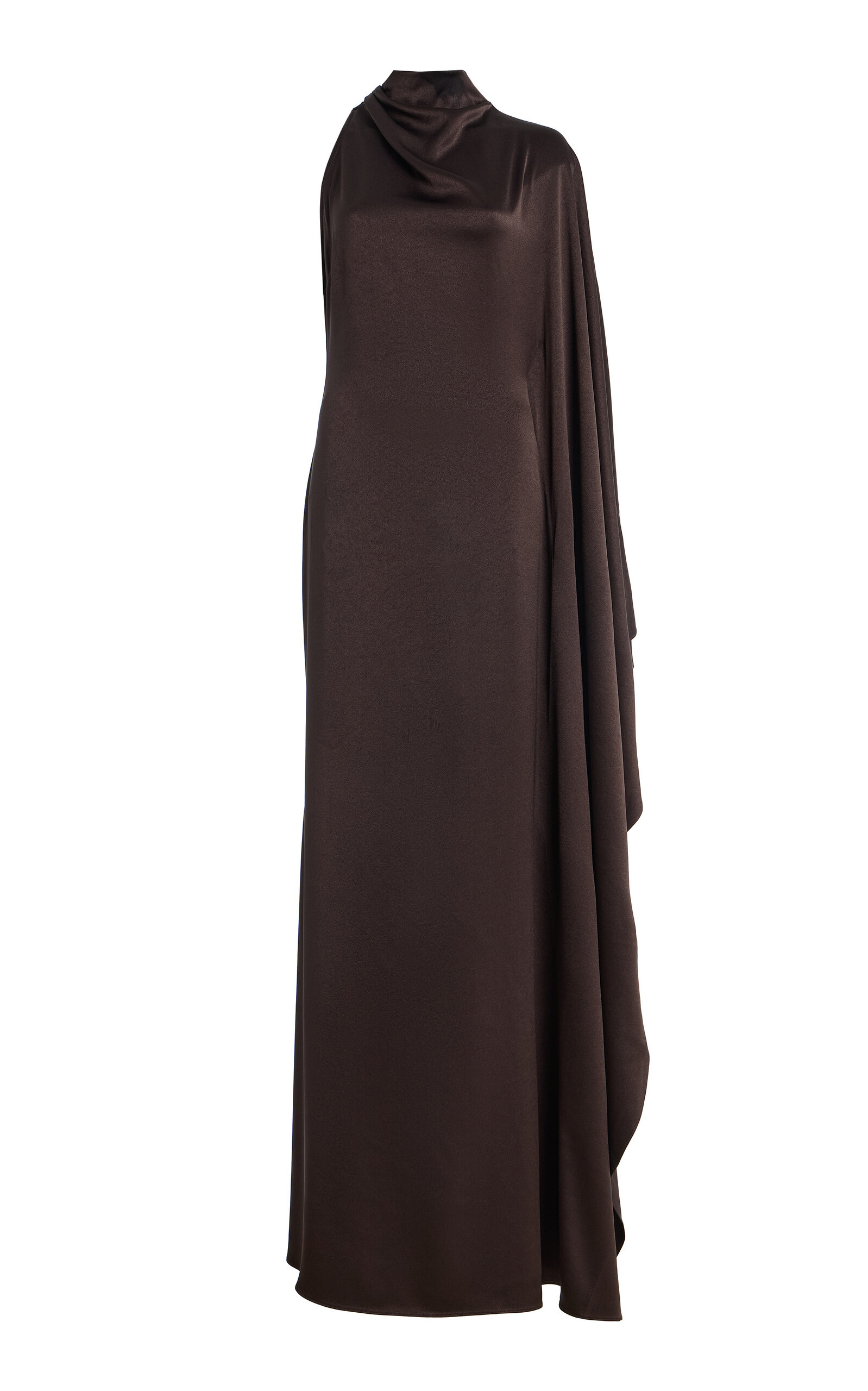 De La Vali Odaluna Crepe de Chine Maxi Dress - Moda Operandi