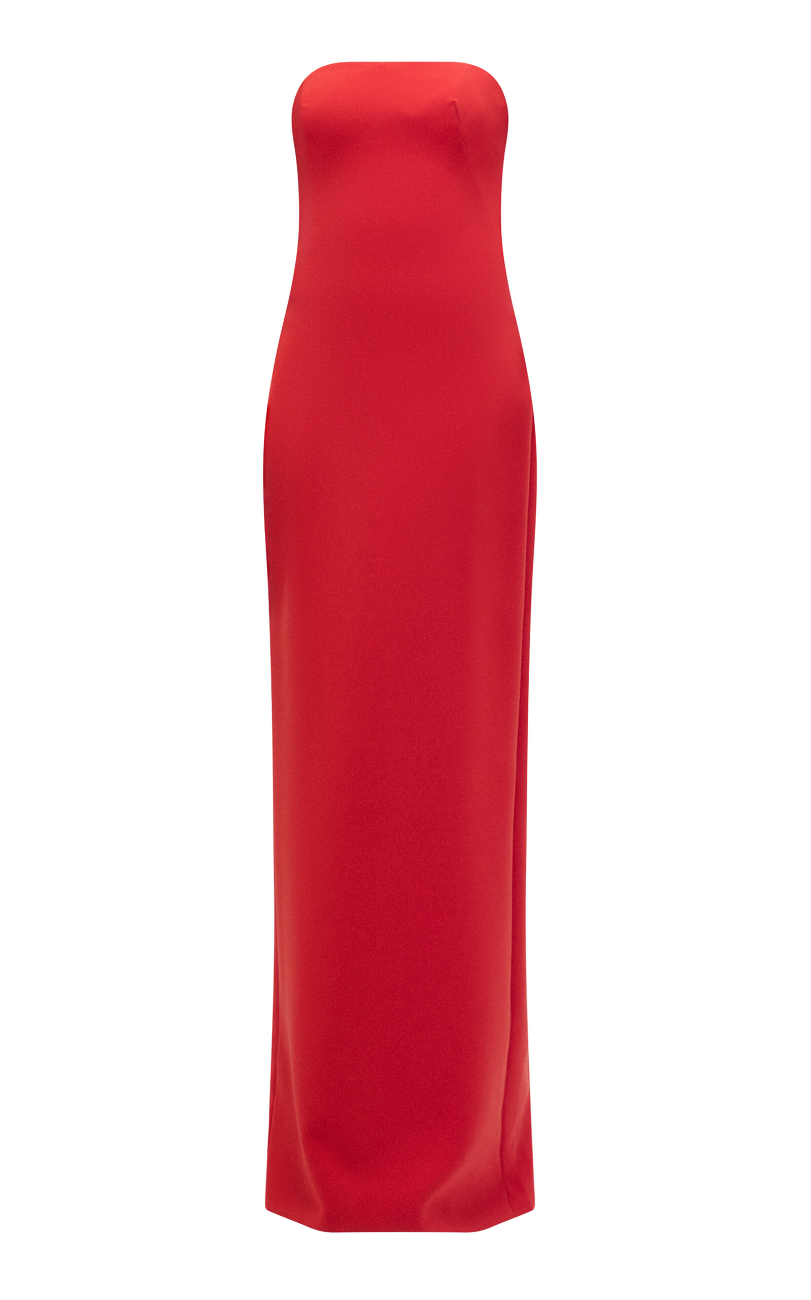 Amsale Stretch Crepe Column Dress - Moda Operandi