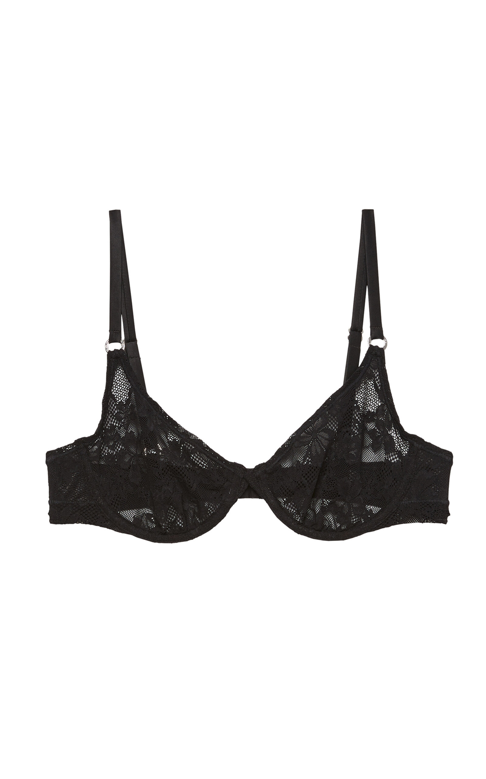Fleur du Mal Le Stretch Lace Demi Bra - Moda Operandi