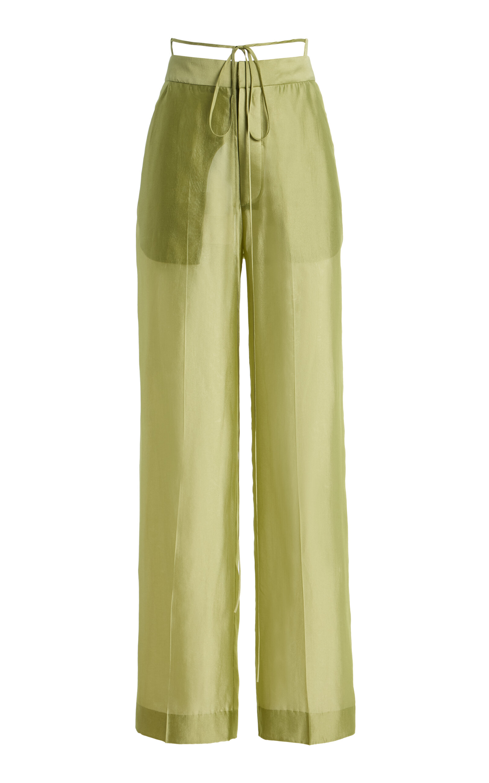 Sirapop Exclusive Sally Organza Pants In Green