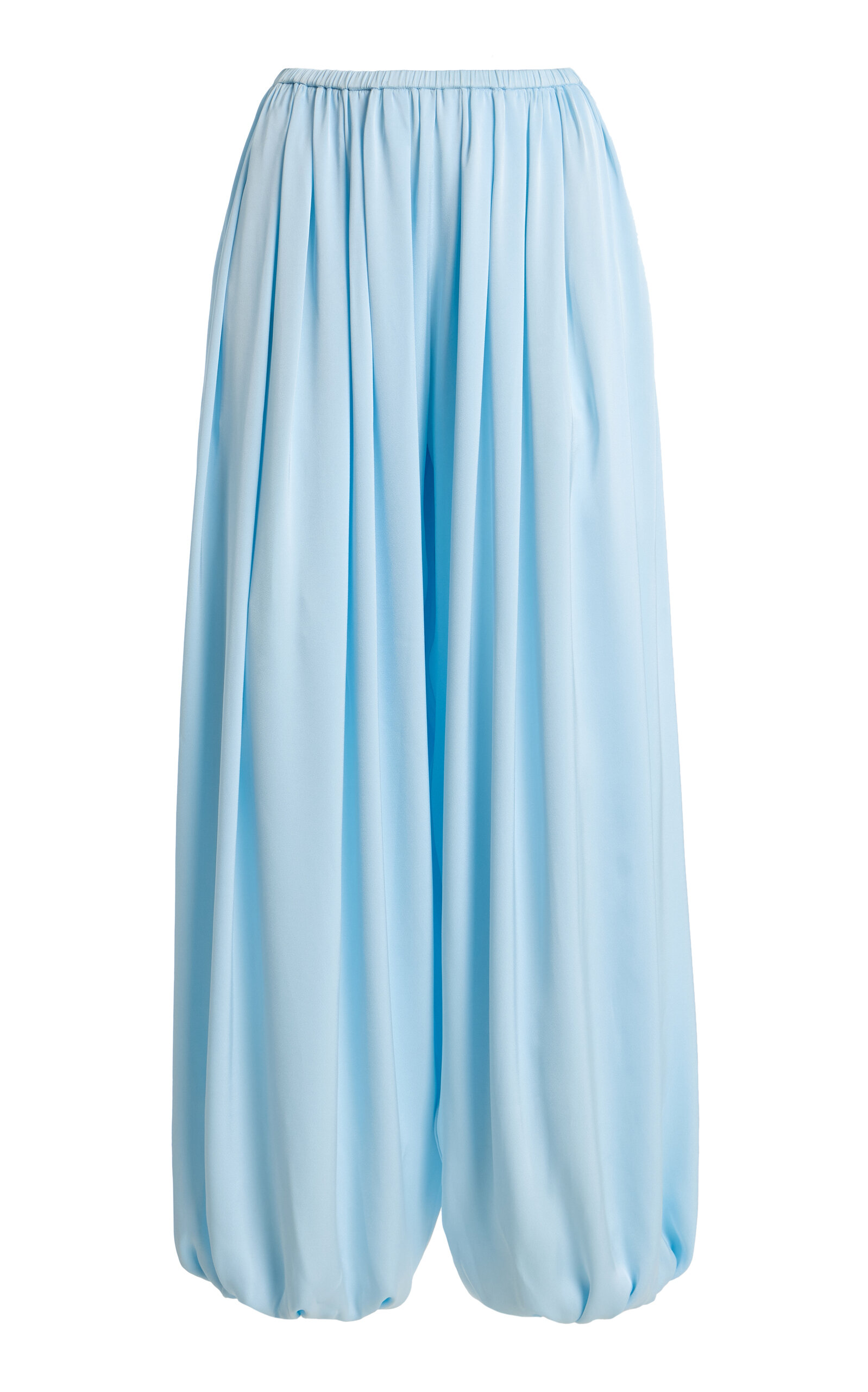 Sirapop Exclusive Valda Satin Pants In Blue