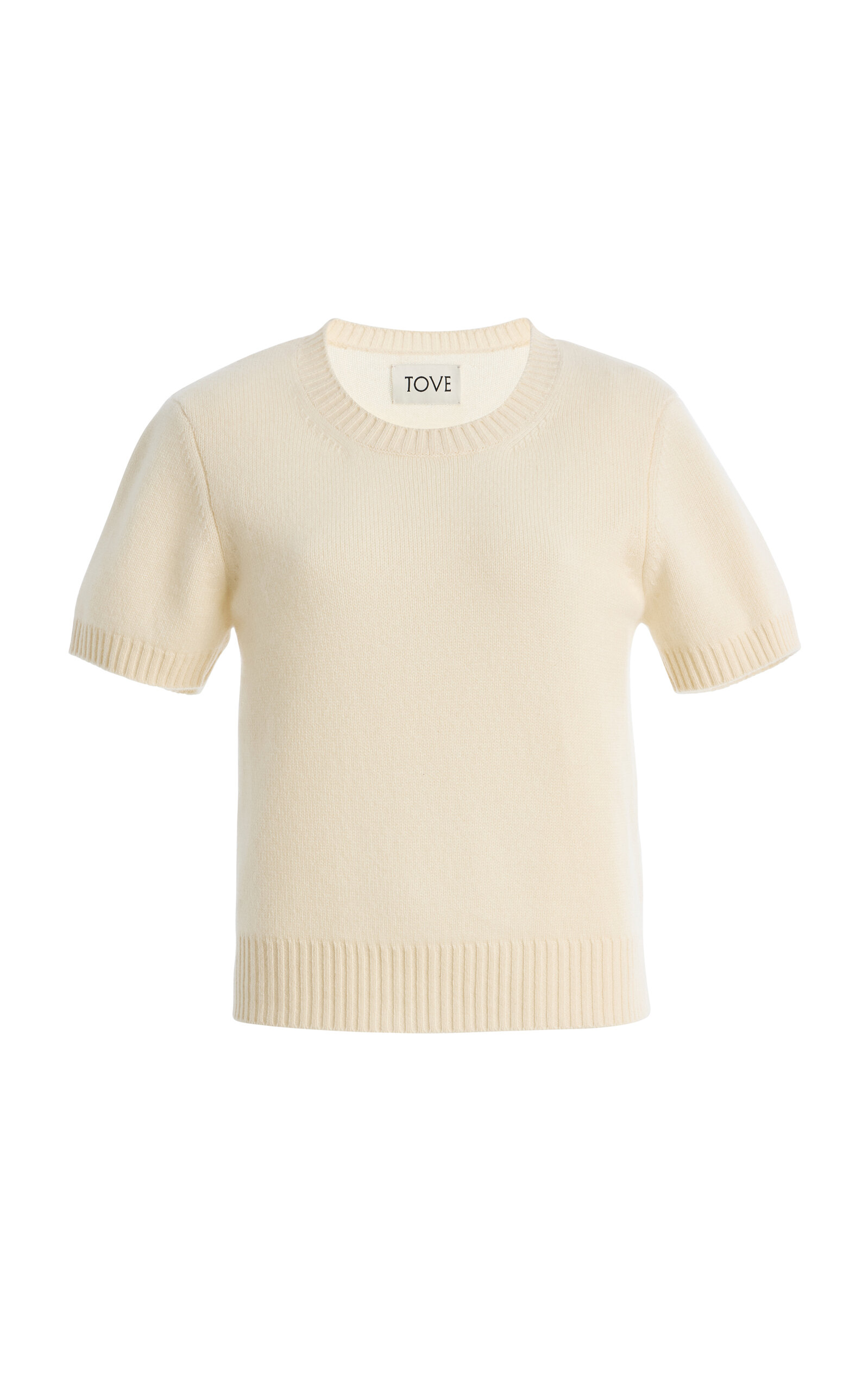 Tove Anok Cashmere Top In White