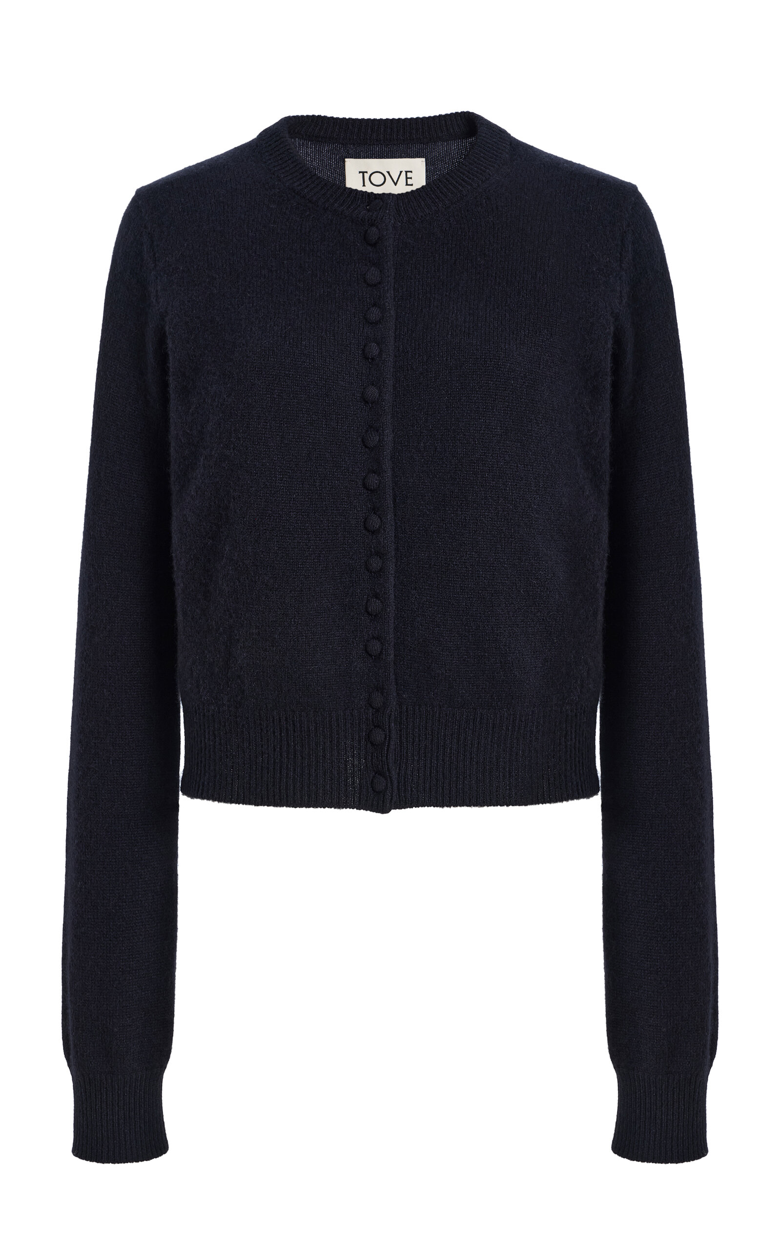 Tove Signe Cashmere Cardigan In Black
