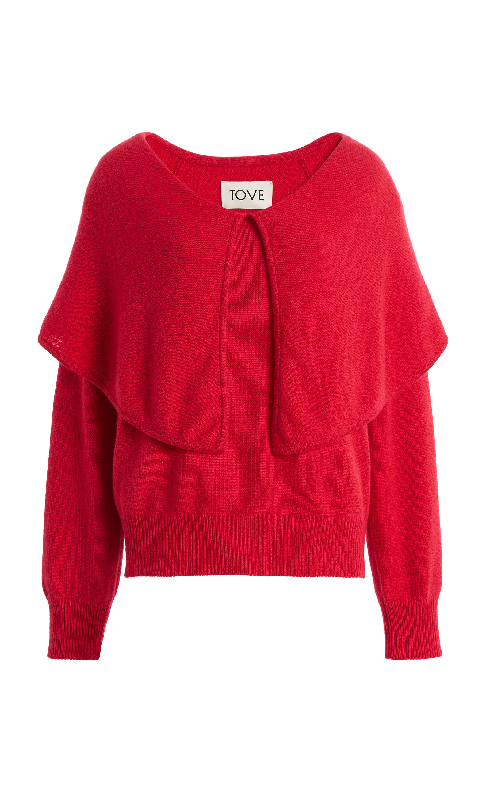 Tove Malia Cashmere Sweater In Red