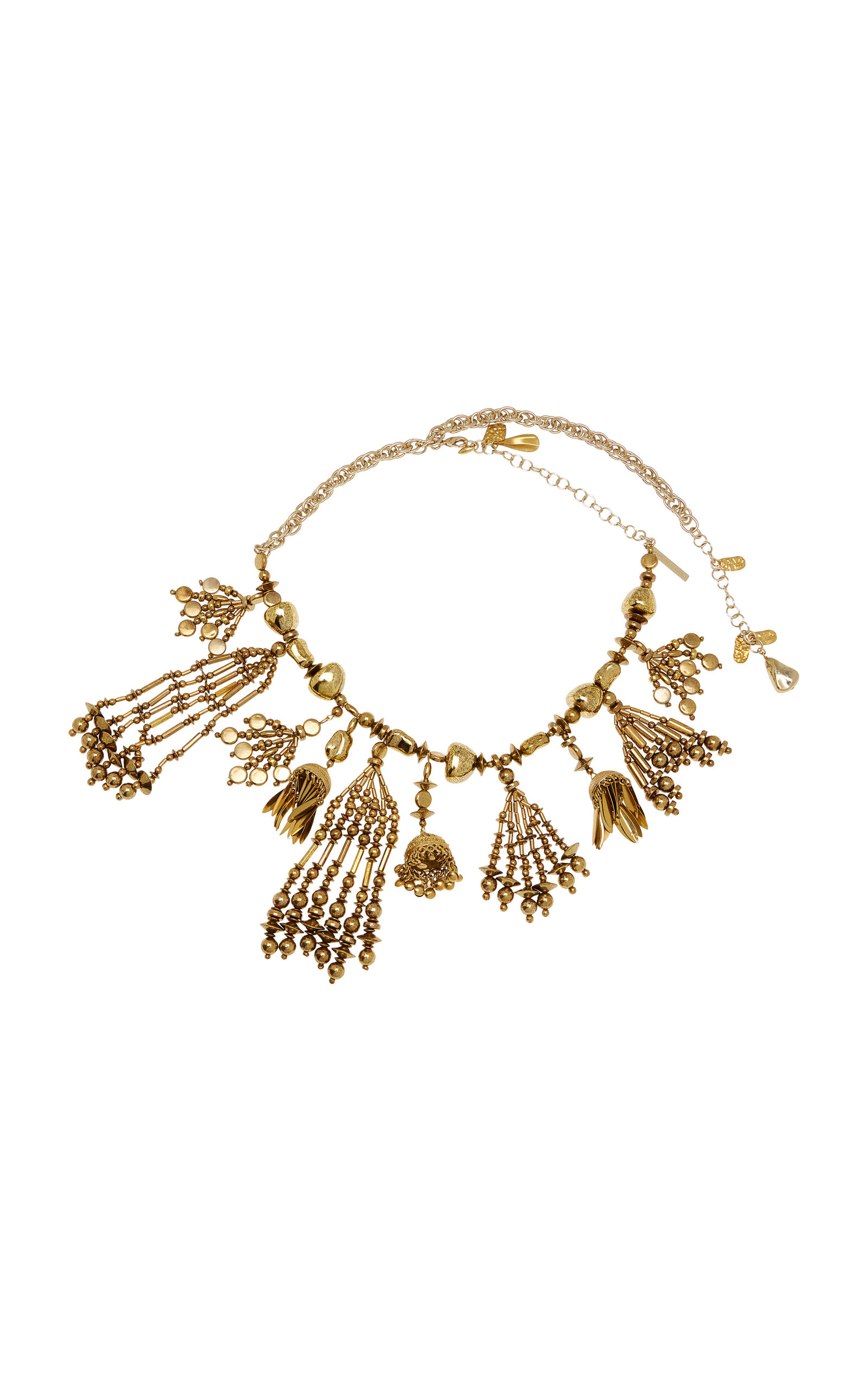 Dries Van Noten - Gold Tassel Necklace - Gold - OS - Moda Operandi - Gifts For Her