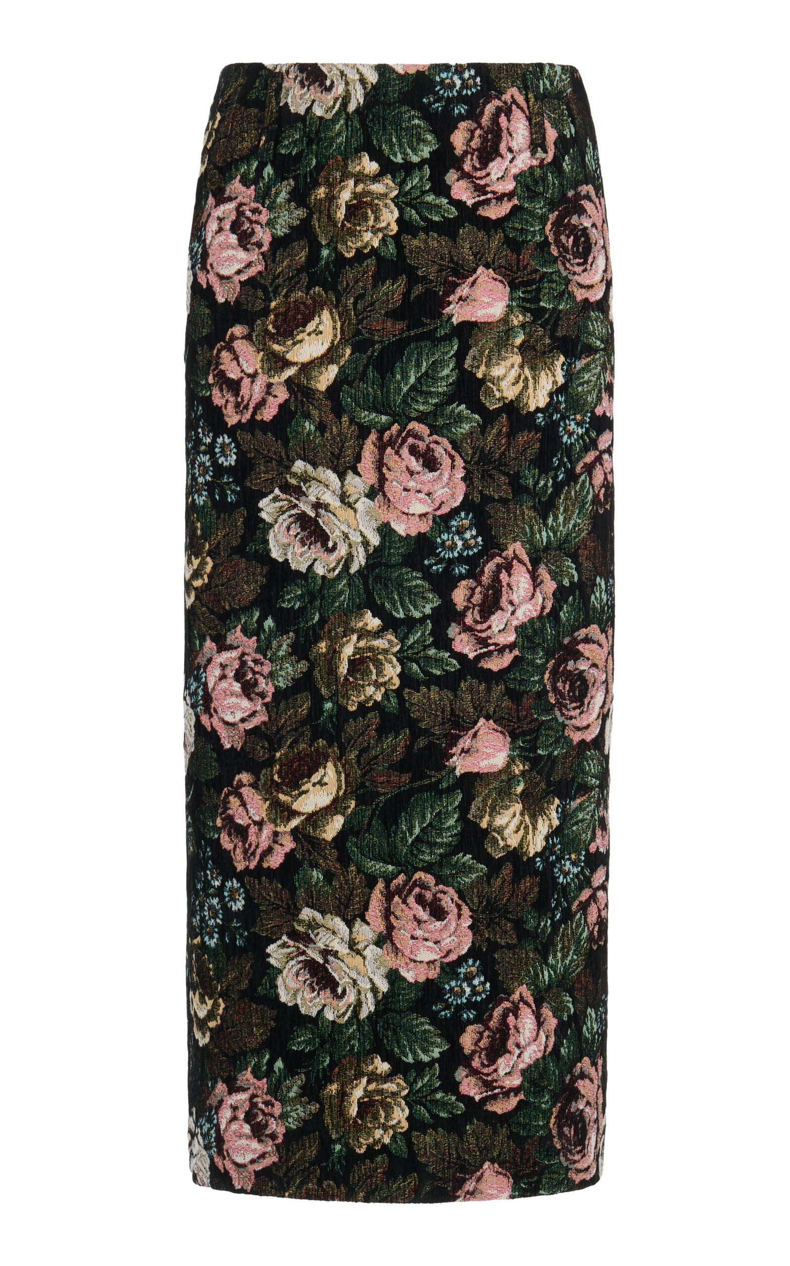 Dries Van Noten - Sentista Clean-Cut Midi Skirt - Black - FR 34 - Moda Operandi