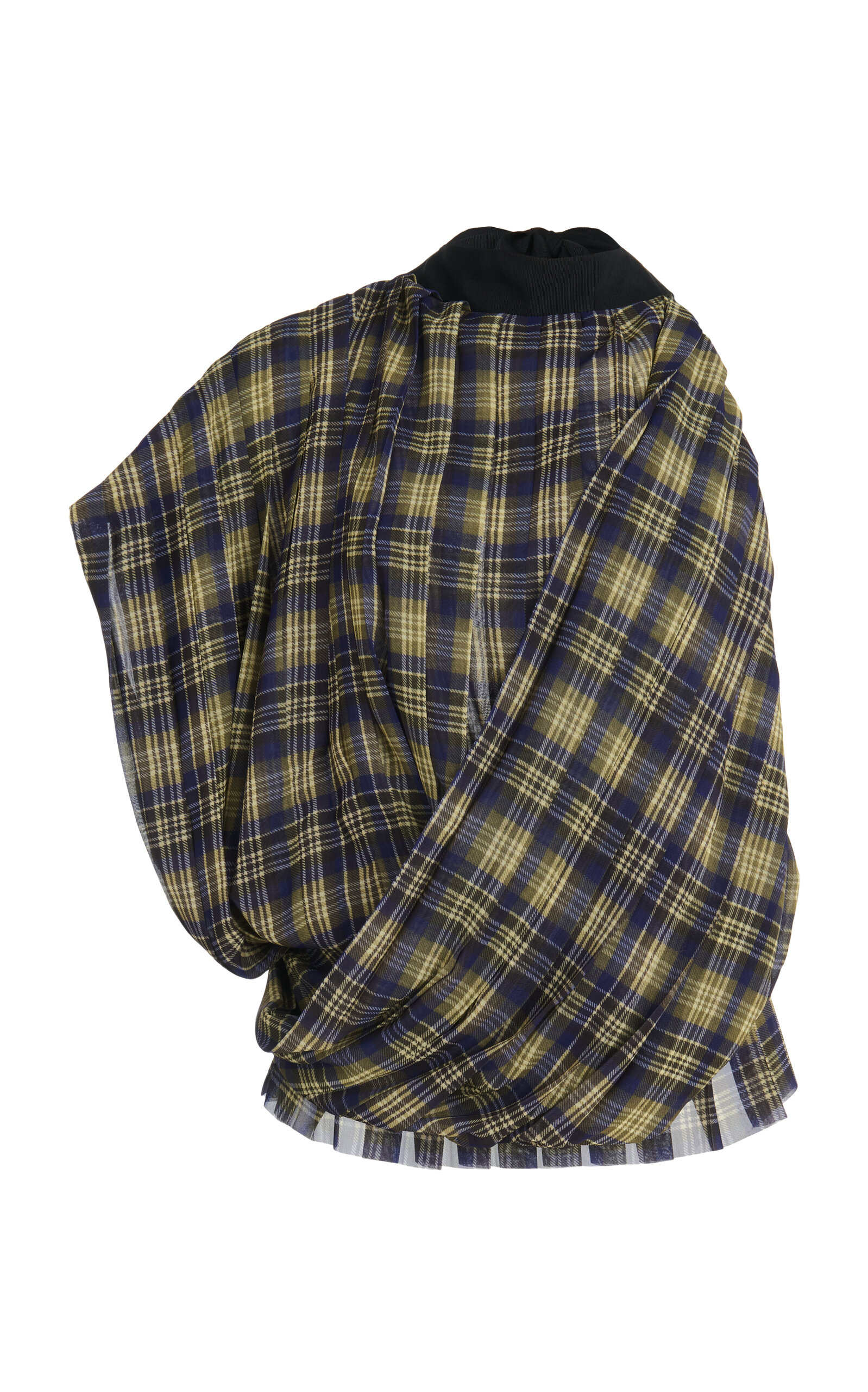 Dries Van Noten - Cuneggio Pleated Top - Khaki - FR 36 - Moda Operandi
