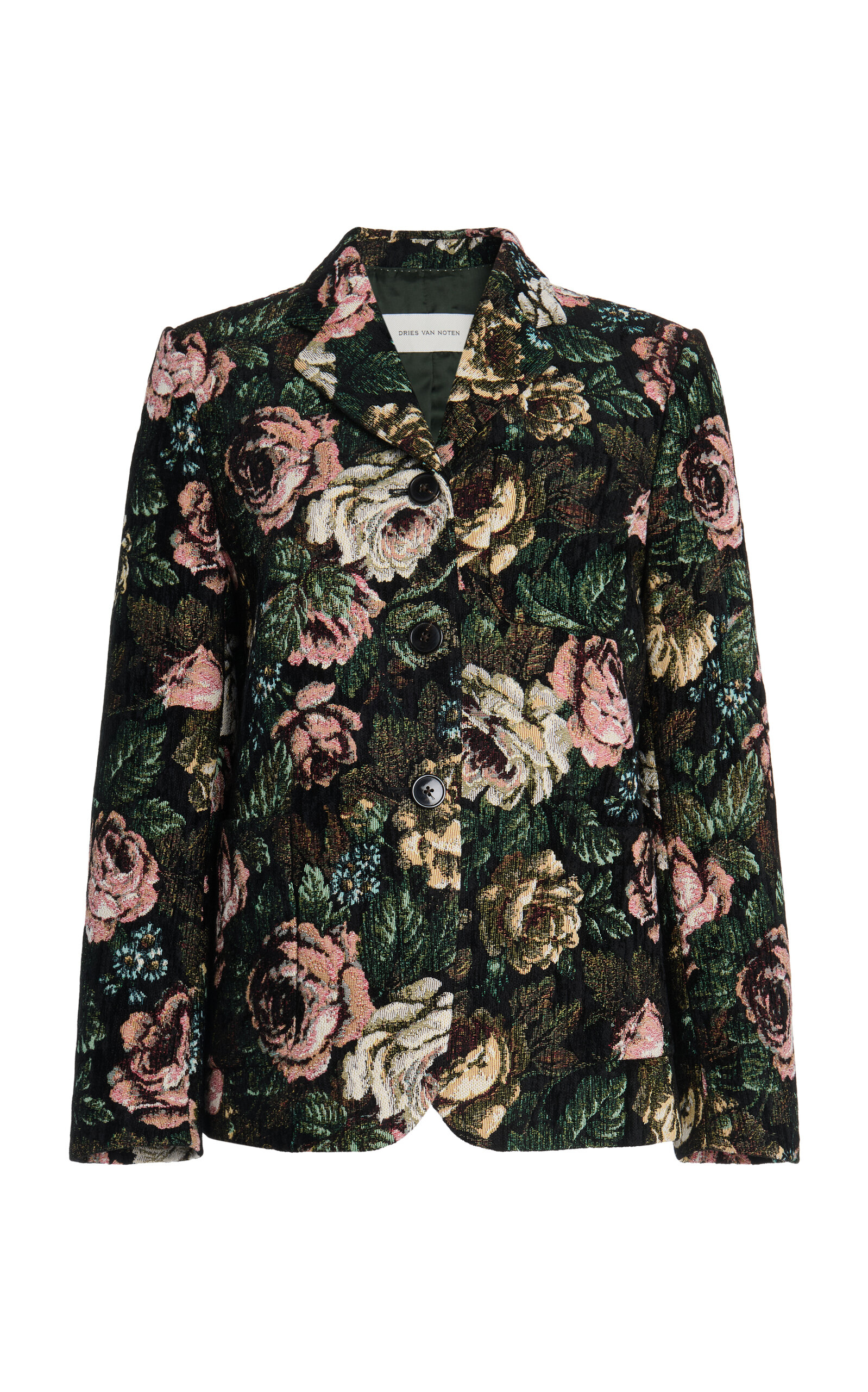 Dries Van Noten - Brea Floral Jacket - Multi - FR 42 - Moda Operandi