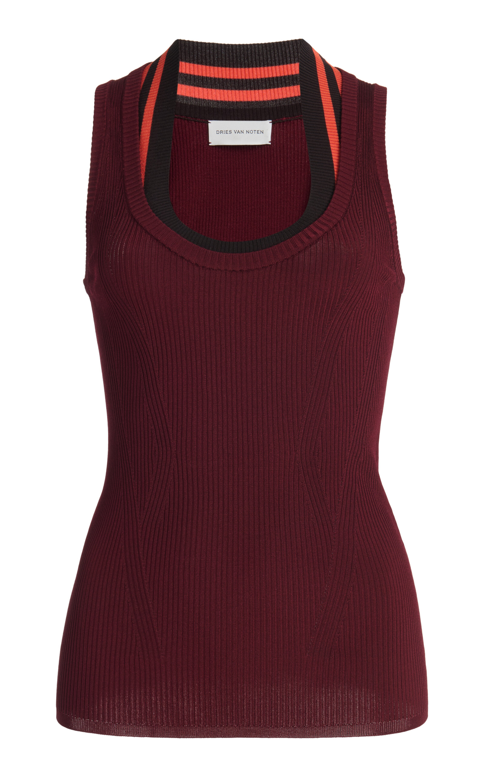 Dries Van Noten Moda Operandi In Burgundy