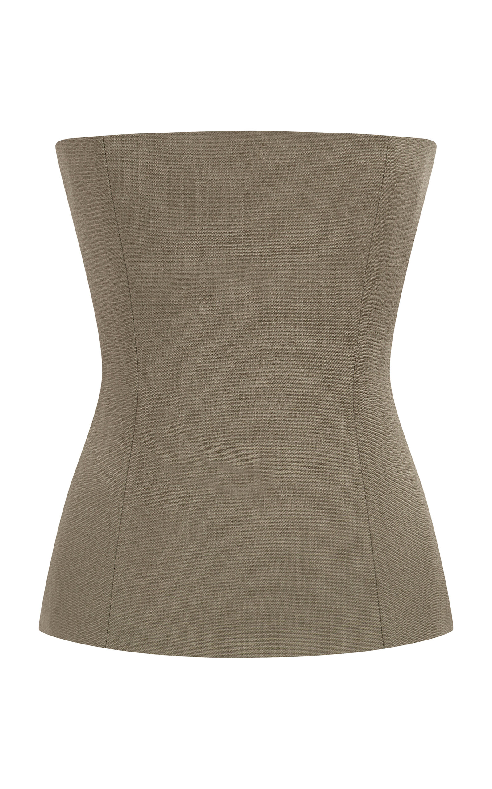 Longline Corset Wool Top
