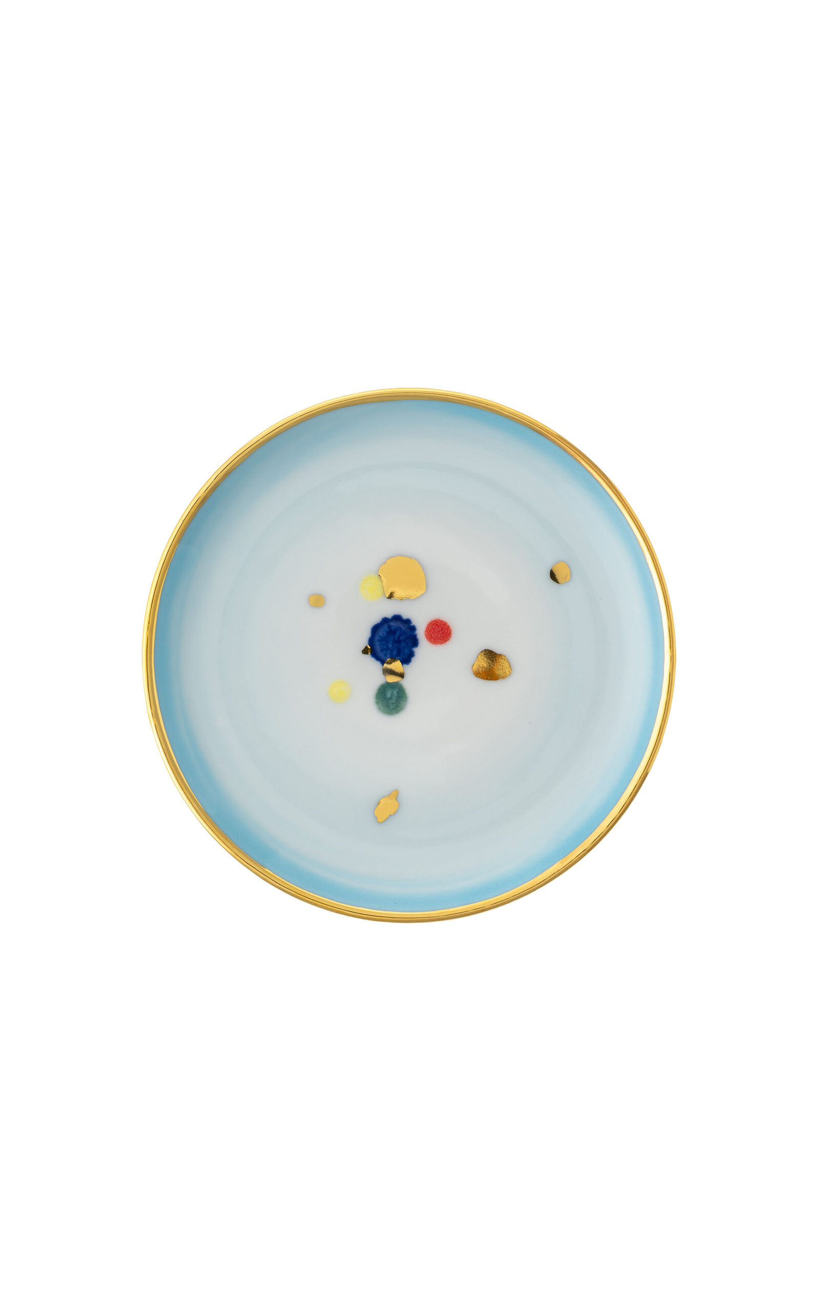 Coralla Maiuri Crystal Coaster In Blue