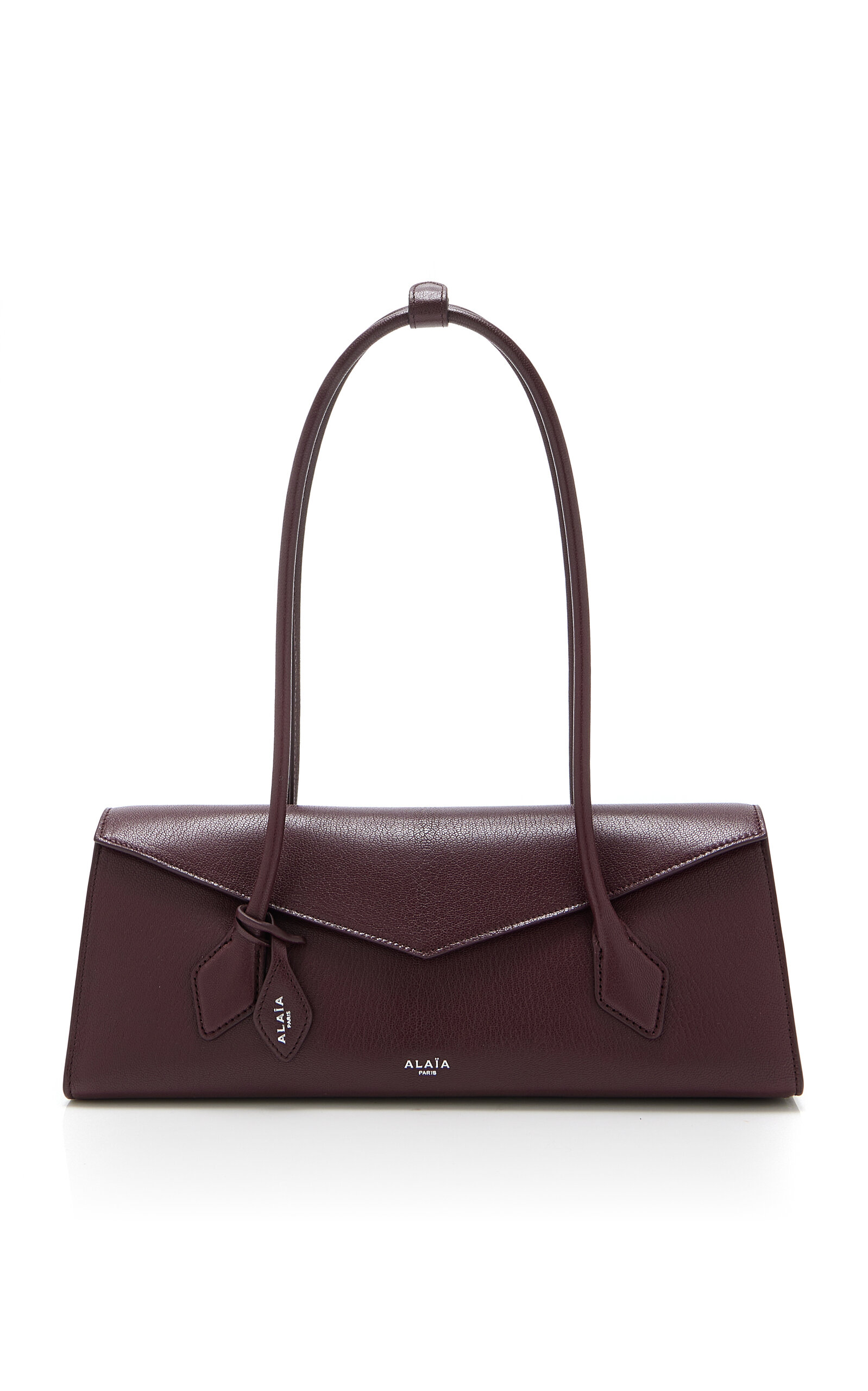 ALAÏA Le Teckel Medium Leather Flap Bag - Moda Operandi
