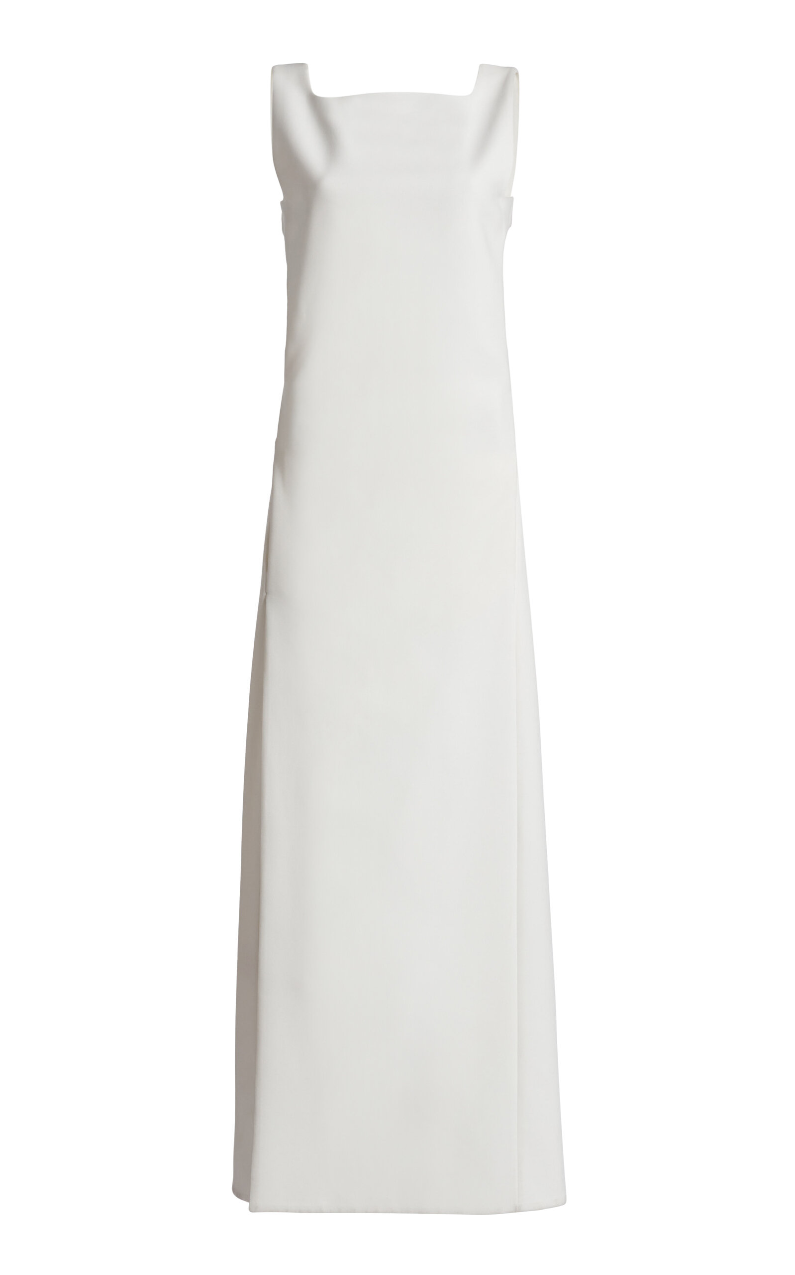 Courrèges Cut-Out Crepe Maxi Dress - Moda Operandi