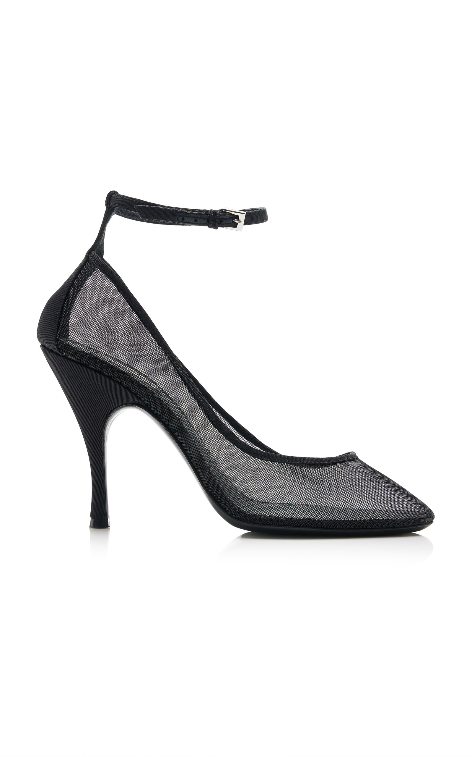 ALAÏA Sheer Tulle Pumps - Moda Operandi