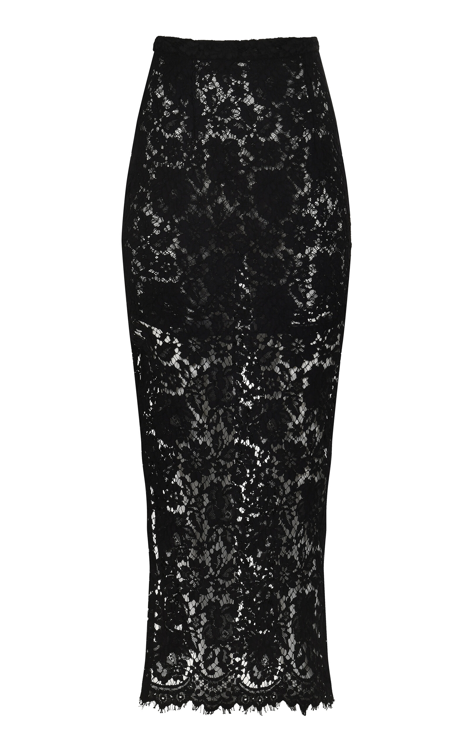 Francesca Miranda Siena Lace Skirt In Black