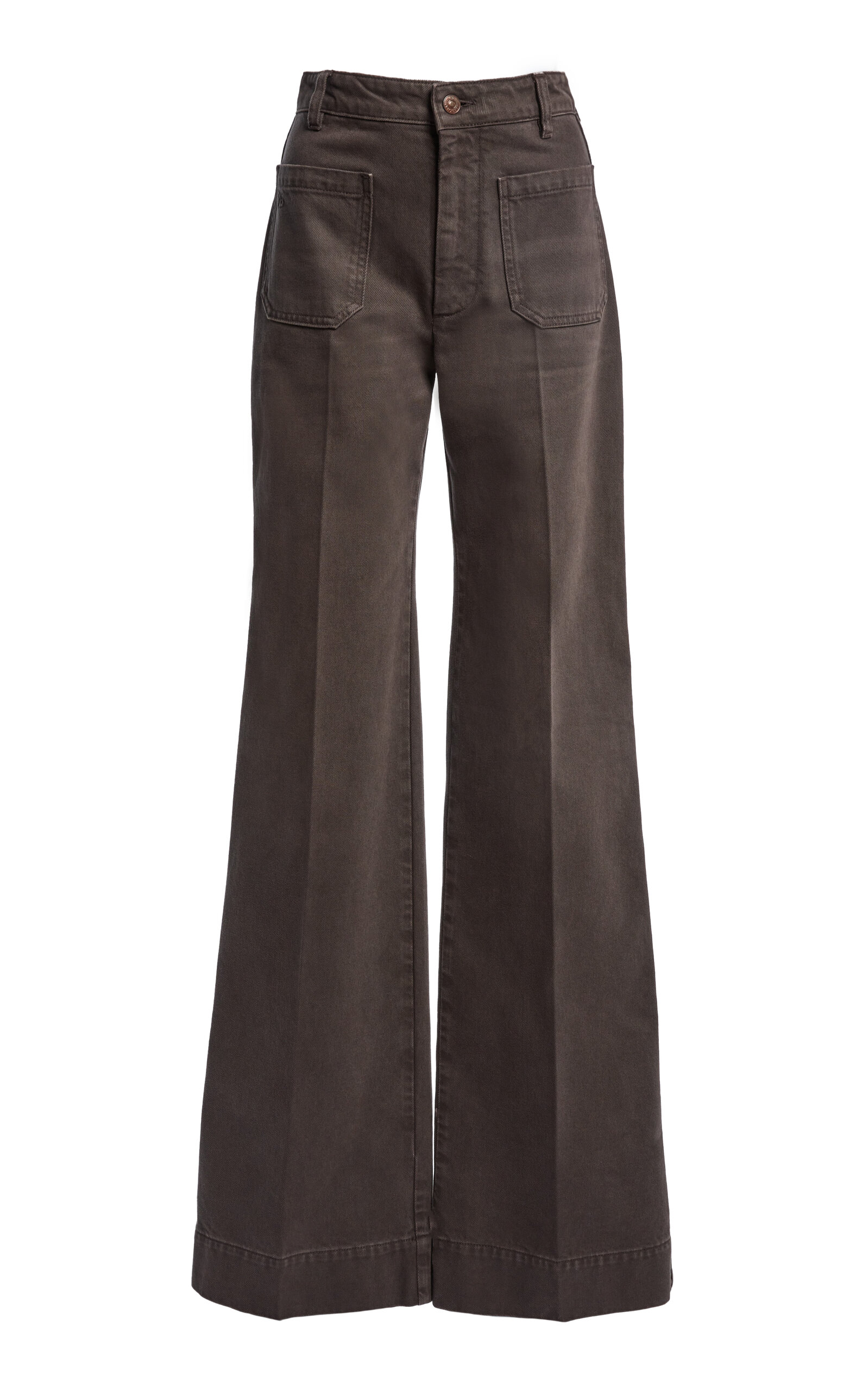 Victoria Beckham Alina High-Rise Straight-Leg Jeans - Moda Operandi