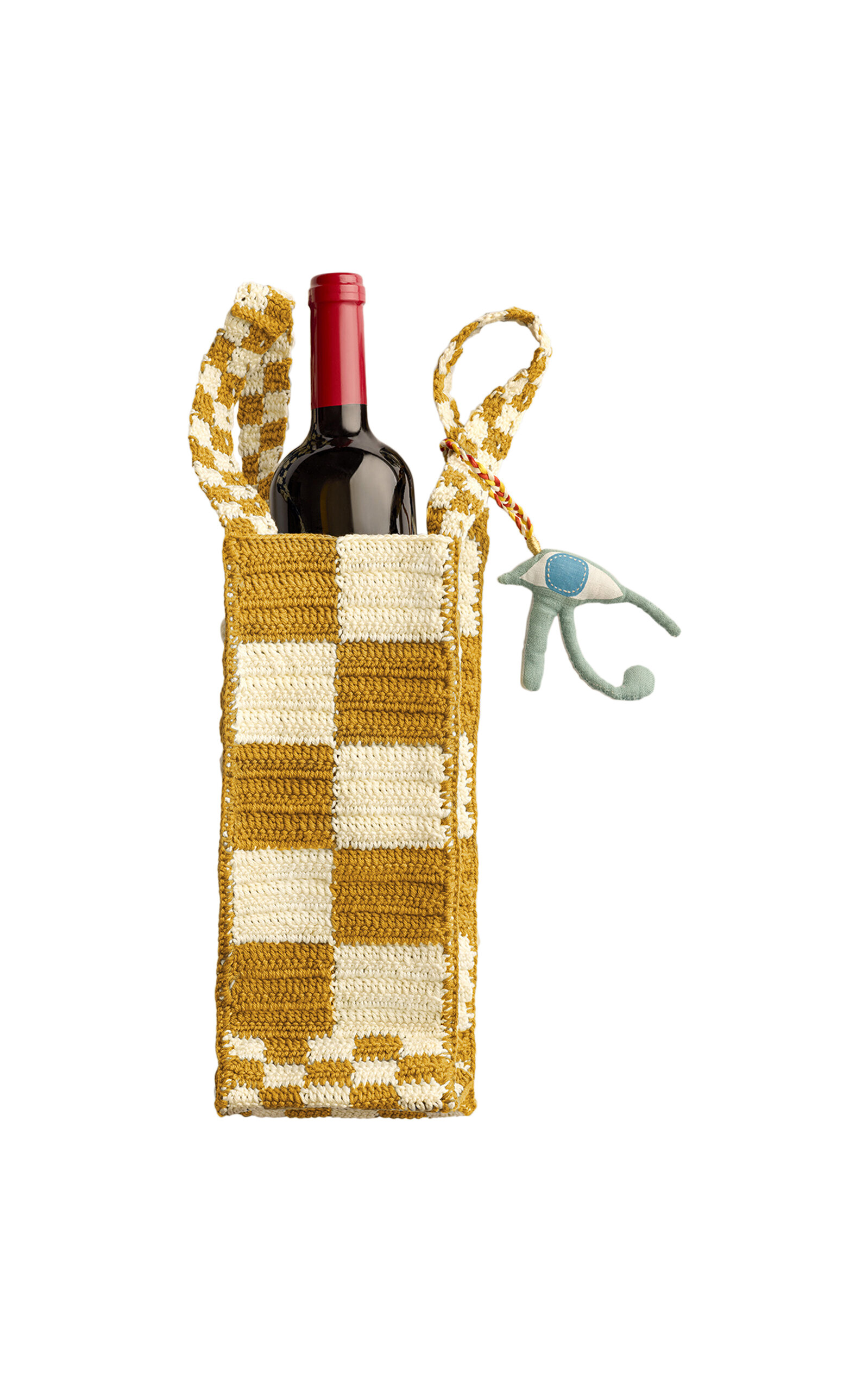 Anūt Cairo Cleo Wine Bag In Yellow
