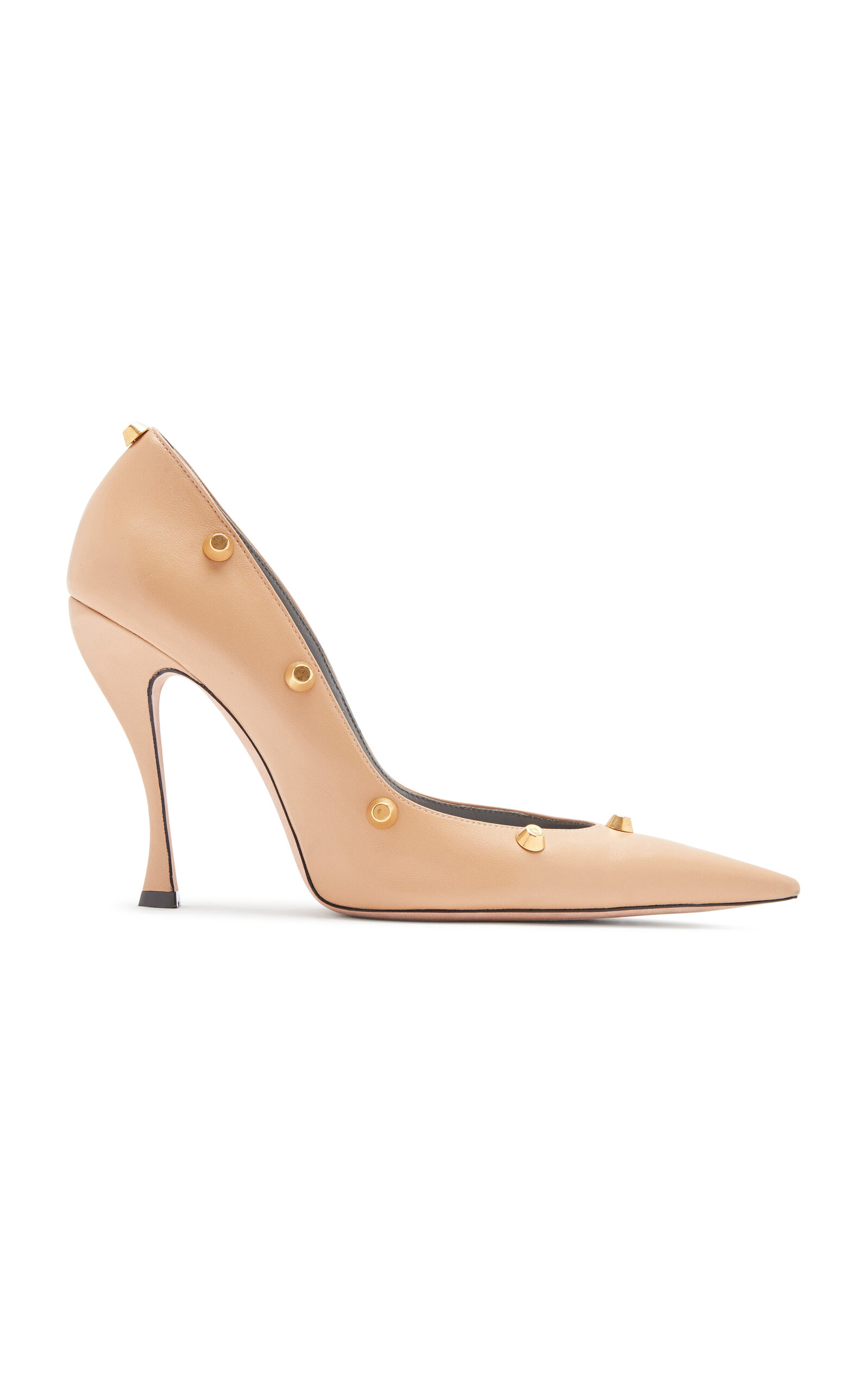 Balenciaga Midnight City Leather Pumps - Moda Operandi