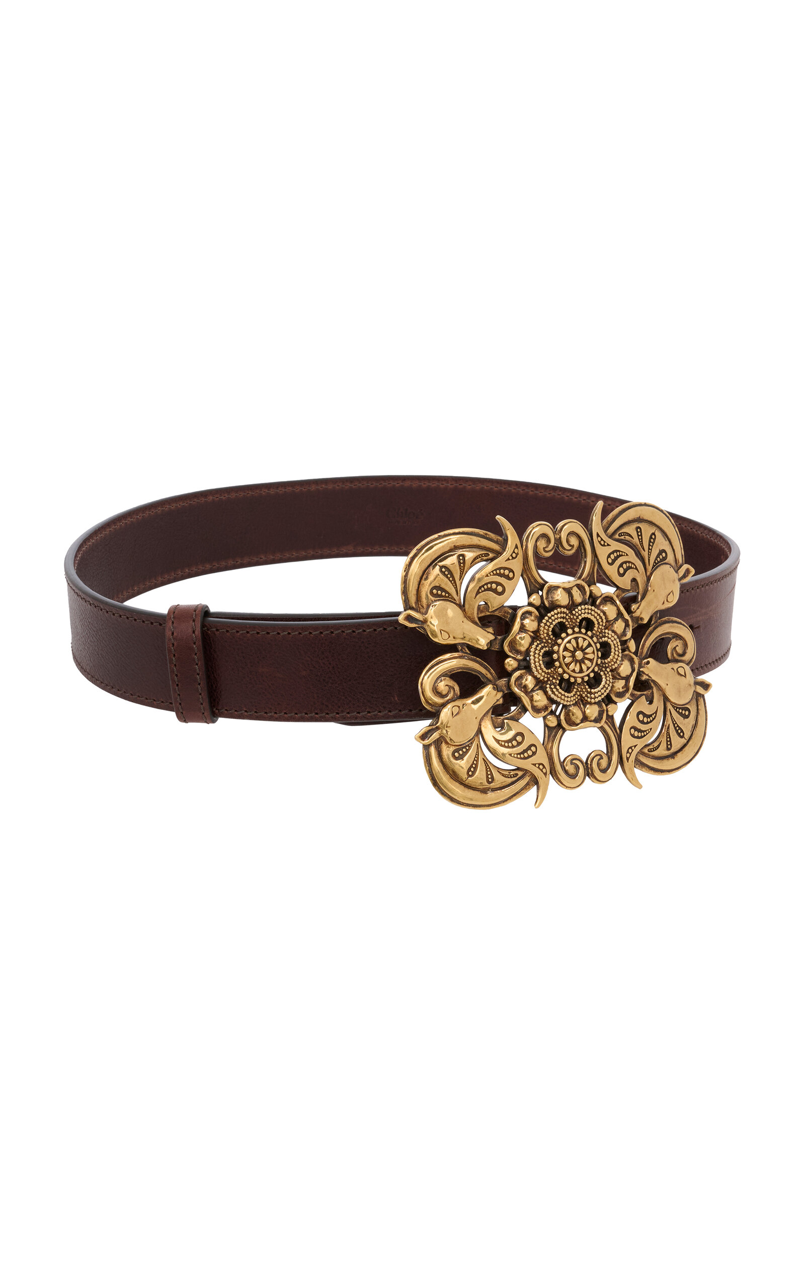Chloé Modern Talisman Leather Belt - Moda Operandi