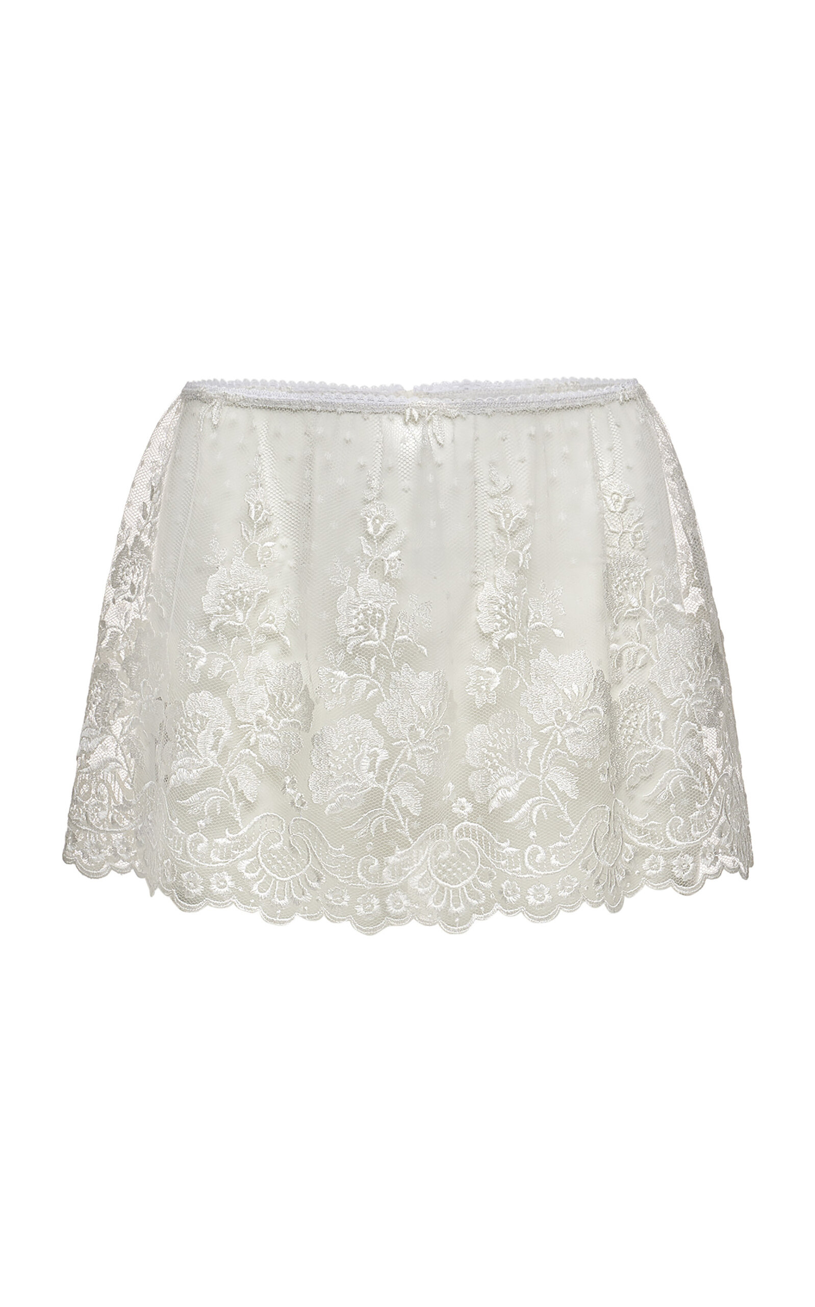 Magda Butrym Lace Mini Skirt - Moda Operandi