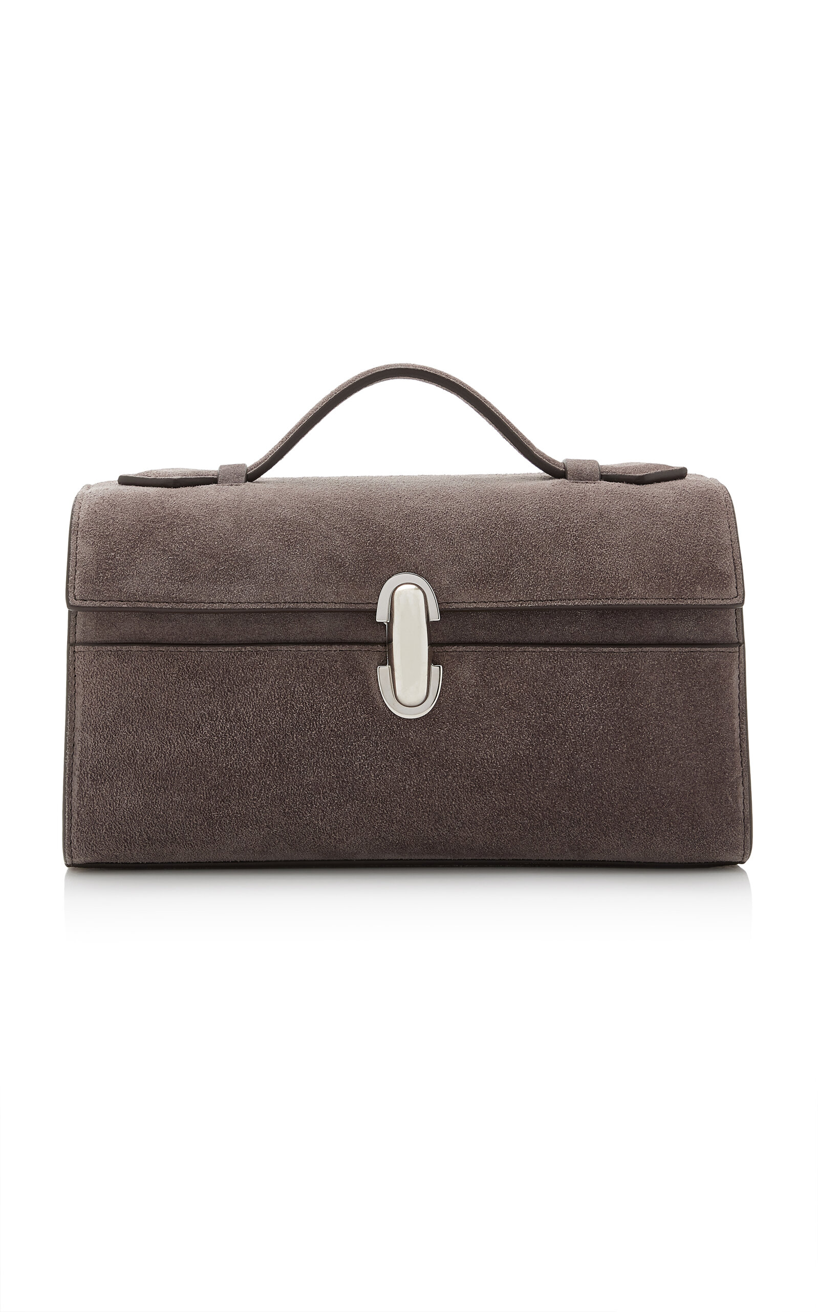 Savette The Symmetry Suede Pochette - Moda Operandi