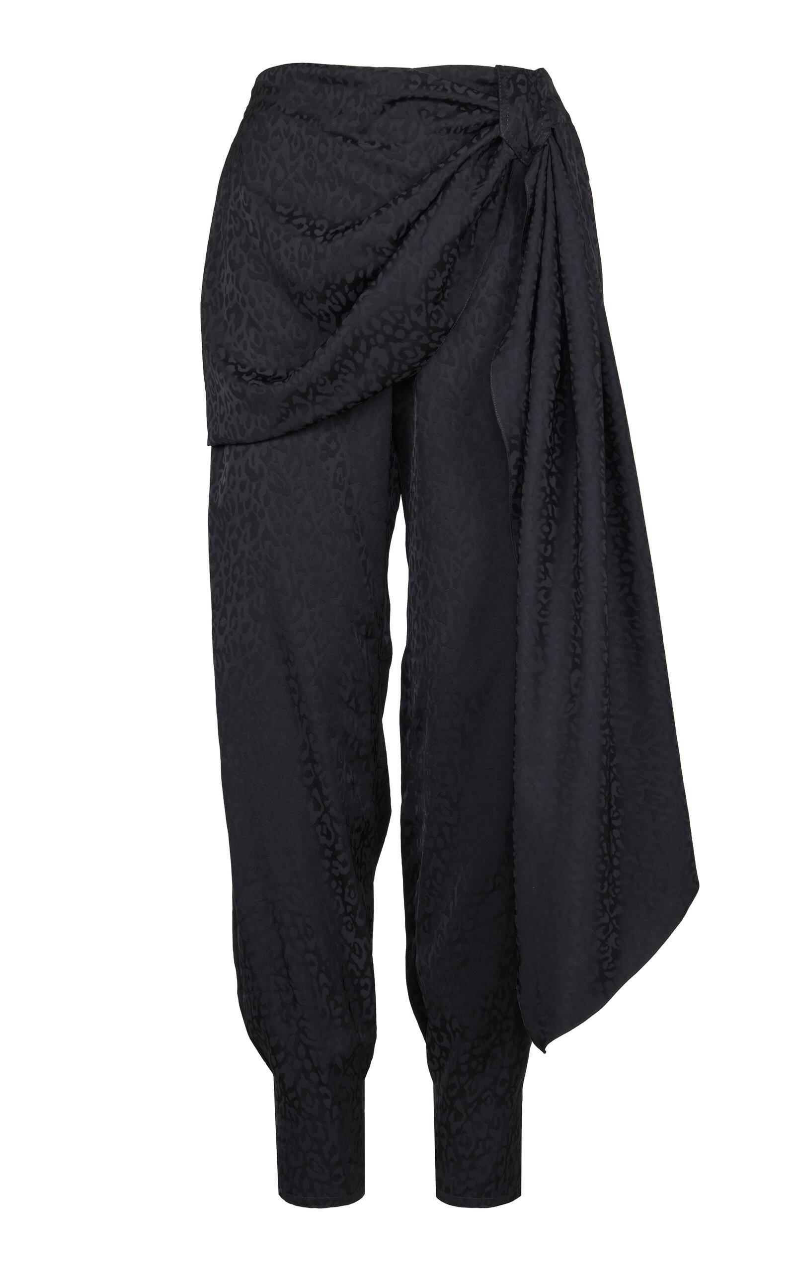 Johanna Ortiz Wild West Draped Jacquard Pants - Moda Operandi
