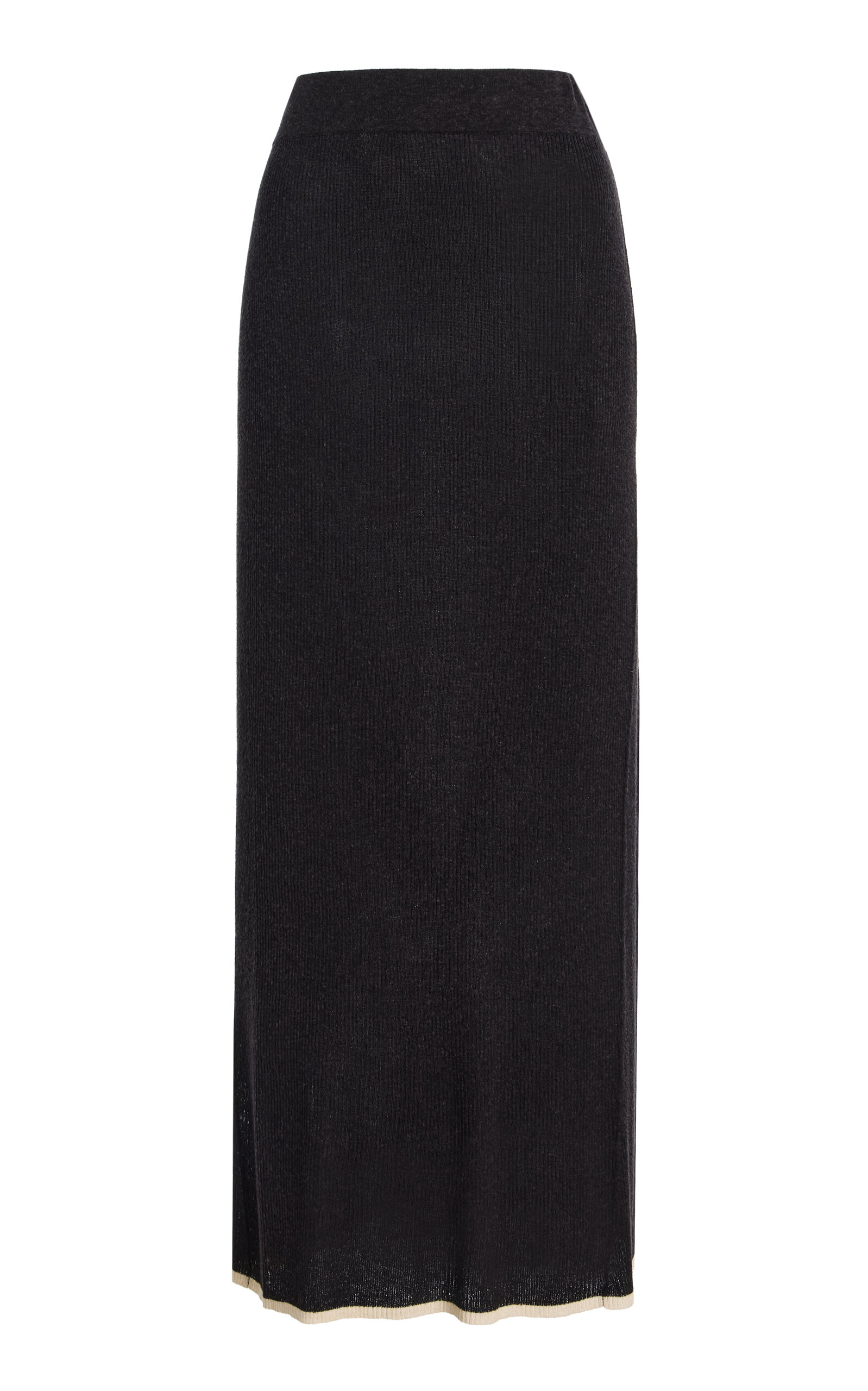 Third Form Bound Linen-Blend Knit Midi Skirt - Moda Operandi