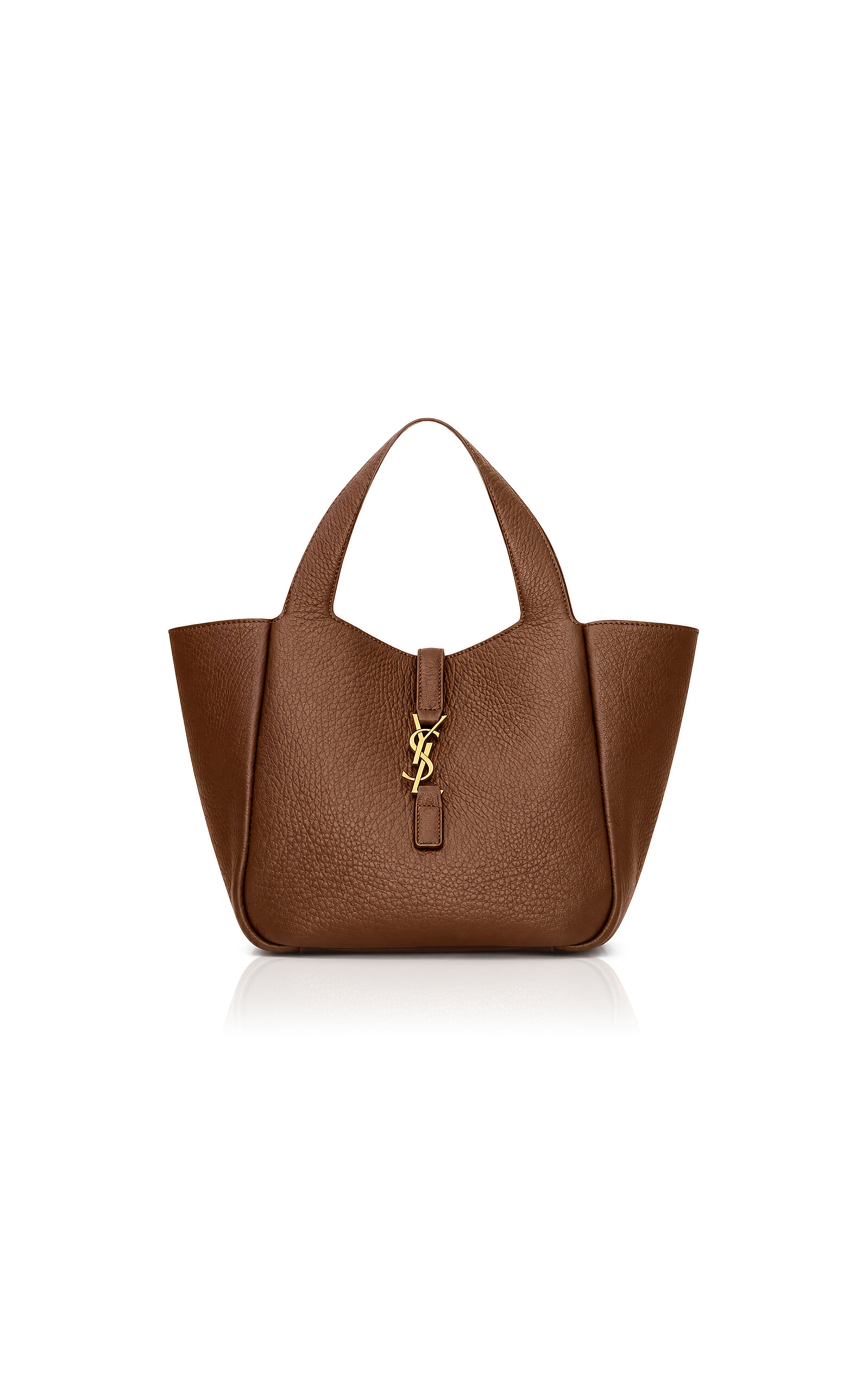 Saint Laurent Baby Bea Leather Tote - Moda Operandi