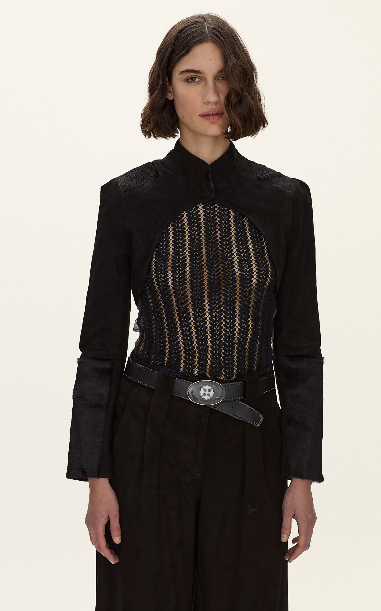 Curatoria Oval Cruz Belt - Moda Operandi